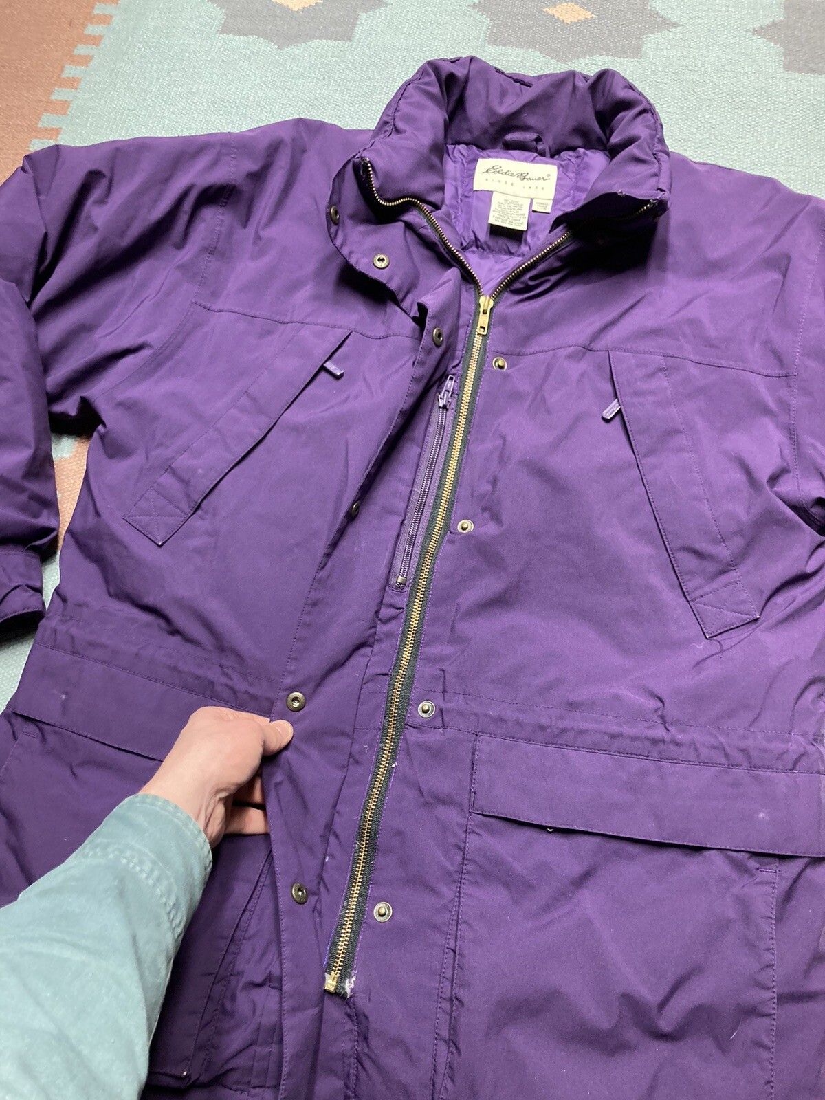Eddie Bauer Eddie Bauer Ridge Line Goose Down Jacket Women Medium Parka Size M / US 6-8 / IT 42-44 - 7 Thumbnail