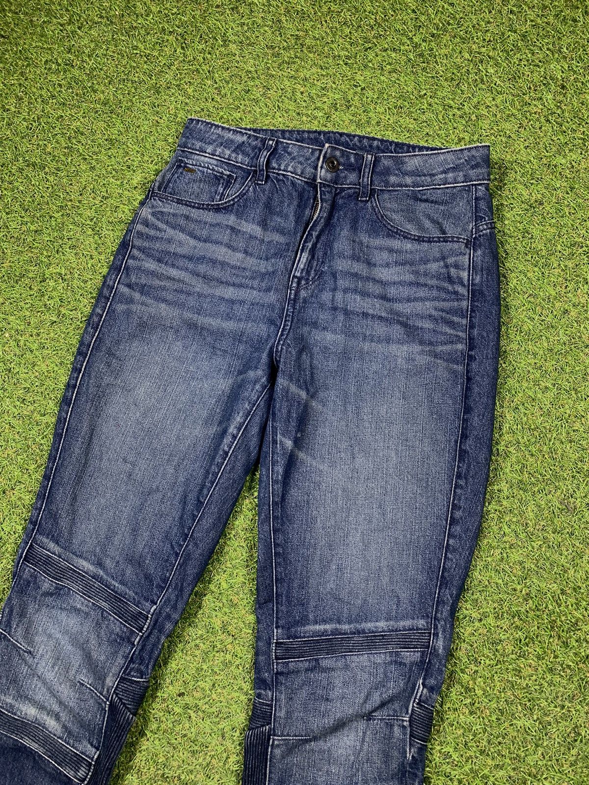 G-Star × Vintage Vintage G star raw denim faded jeans streetwear size 28x32 Size 28" / US 6 / IT 42 - 2 Thumbnail