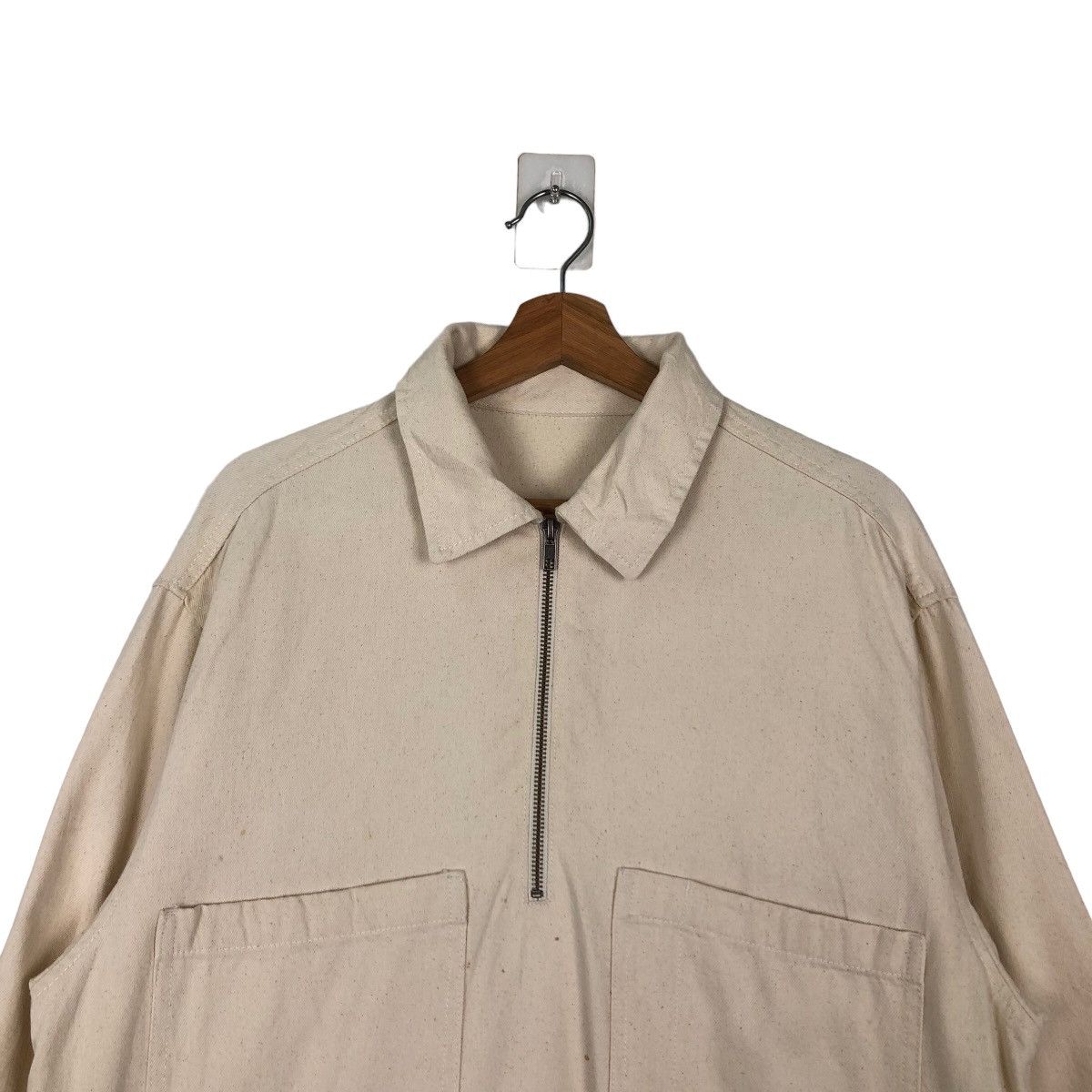 Japanese Brand 🔥VINTAGE WOOL ANORAK JACKET GU JAPAN ISSEY MIYAKE Size US S / EU 44-46 / 1 - 2 Thumbnail