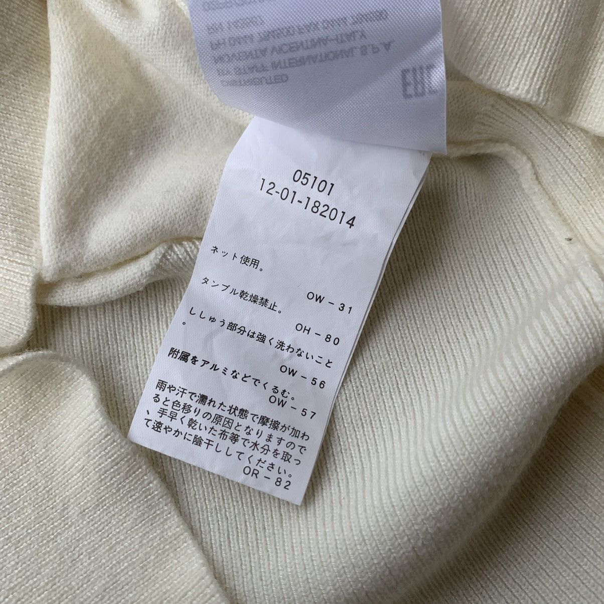Vivienne Westwood Vivienne Westwood Knitwear Longsleve Broken White Size US S / EU 44-46 / 1 - 10 Thumbnail