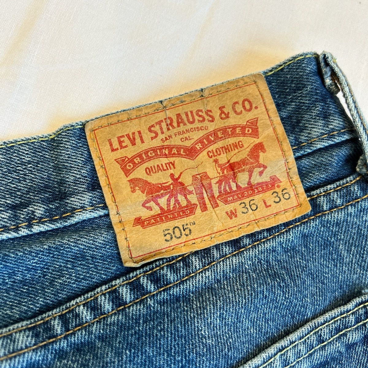 Levi's Levi’s 505 36x36 Size US 36 / EU 52 - 4 Thumbnail