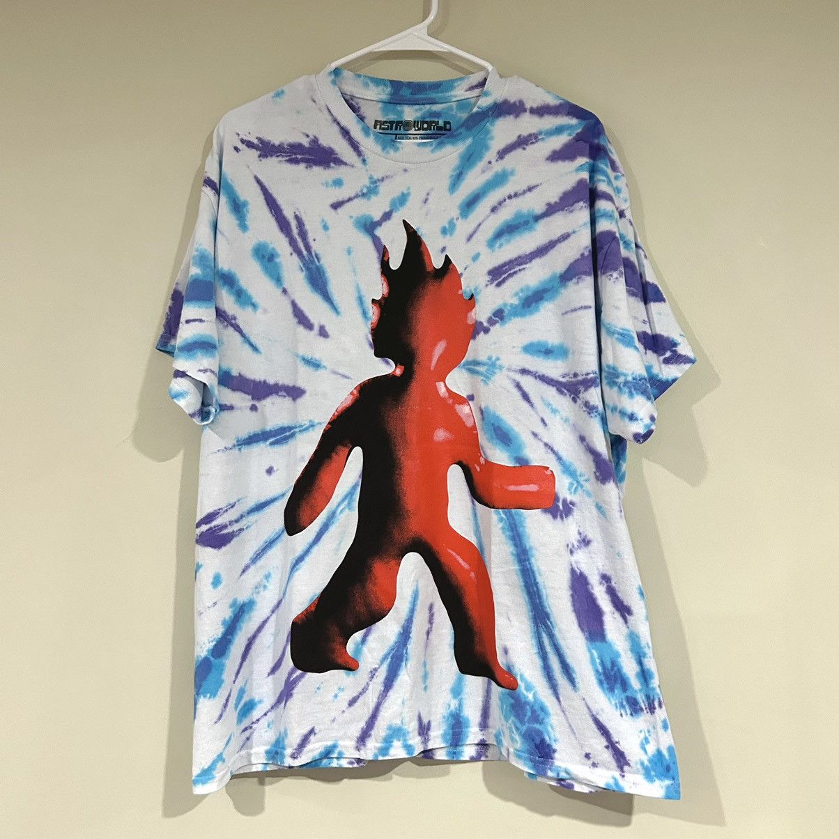 Travis Scott 2021 Travis Scott Astrofest Tie Dye Shirt Size US L / EU 52-54 / 3 - 1 Thumbnail