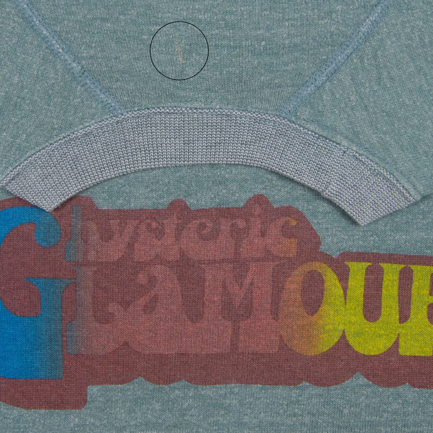 Hysteric Glamour Hysteric Glamour Gradient Retro Logo Crewneck Size ONE SIZE - 2 Thumbnail