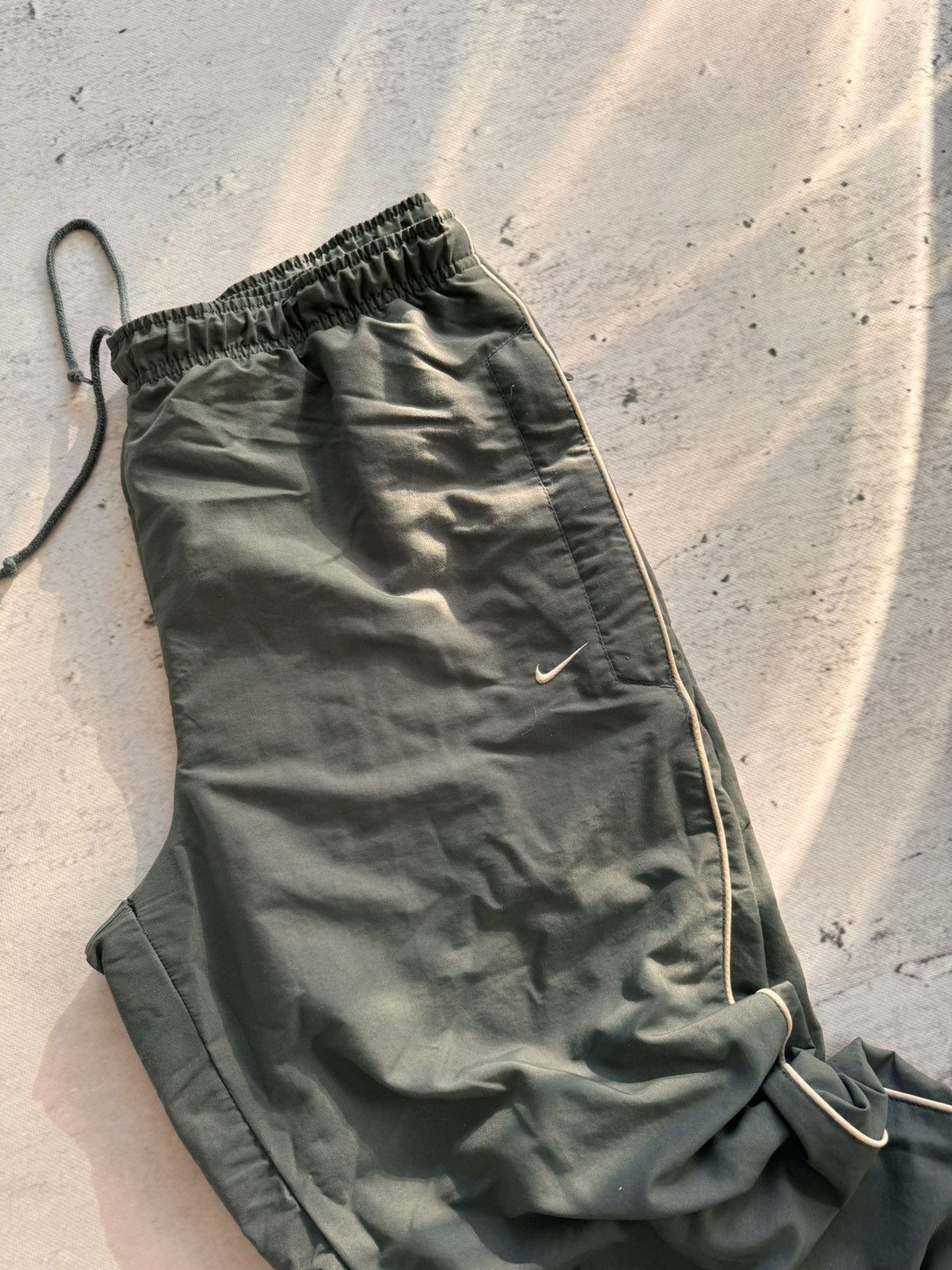 Nike × Vintage NIKE VINTAGE BASIC LOGO OVERSIZE BAGGY PANTS Size US 32 / EU 48 - 3 Thumbnail