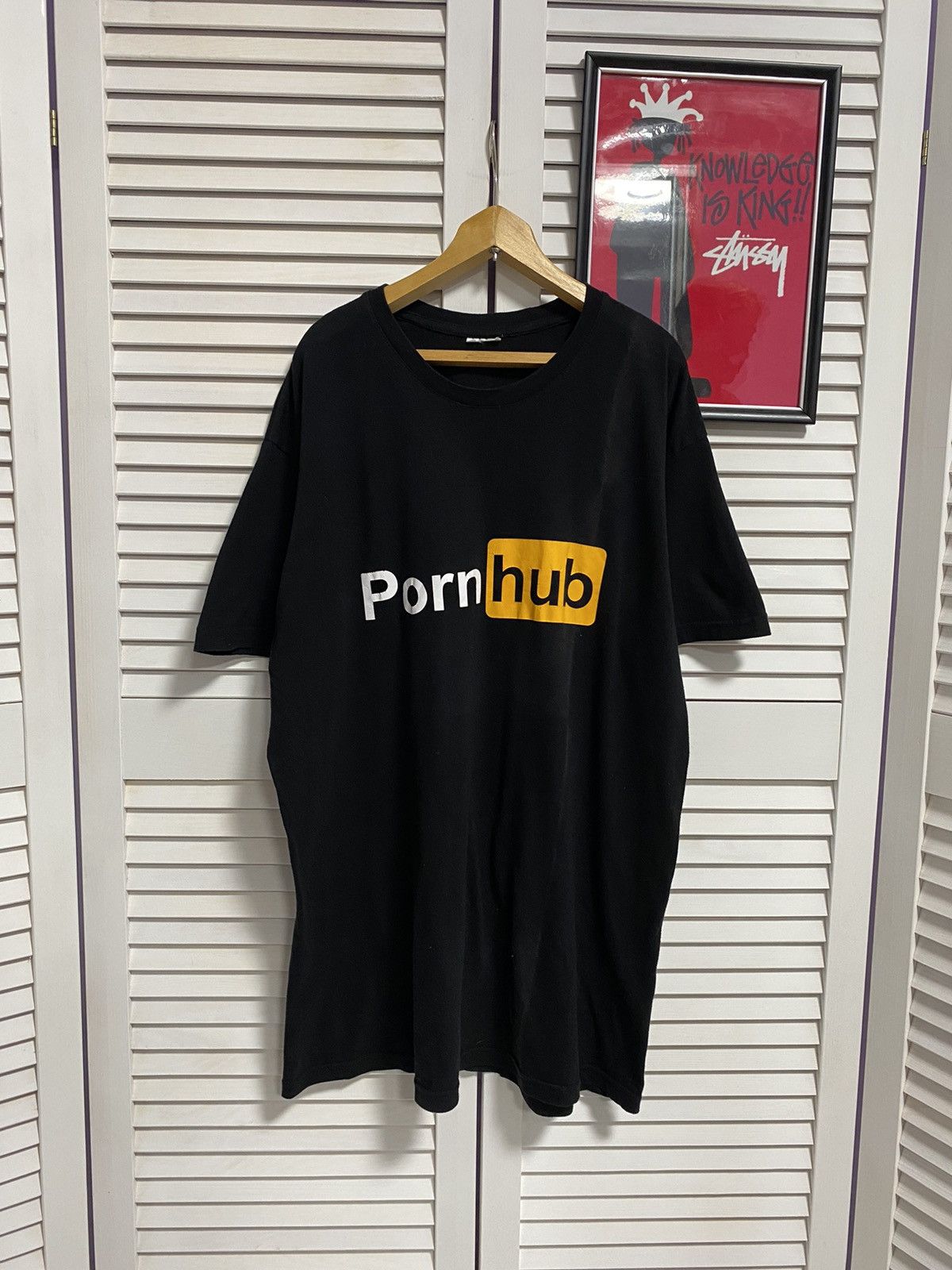 Band Tees T Shirt Tee PornHub Sex 18+ Big Logo Graphic Size US L / EU 52-54 / 3 - 1 Thumbnail