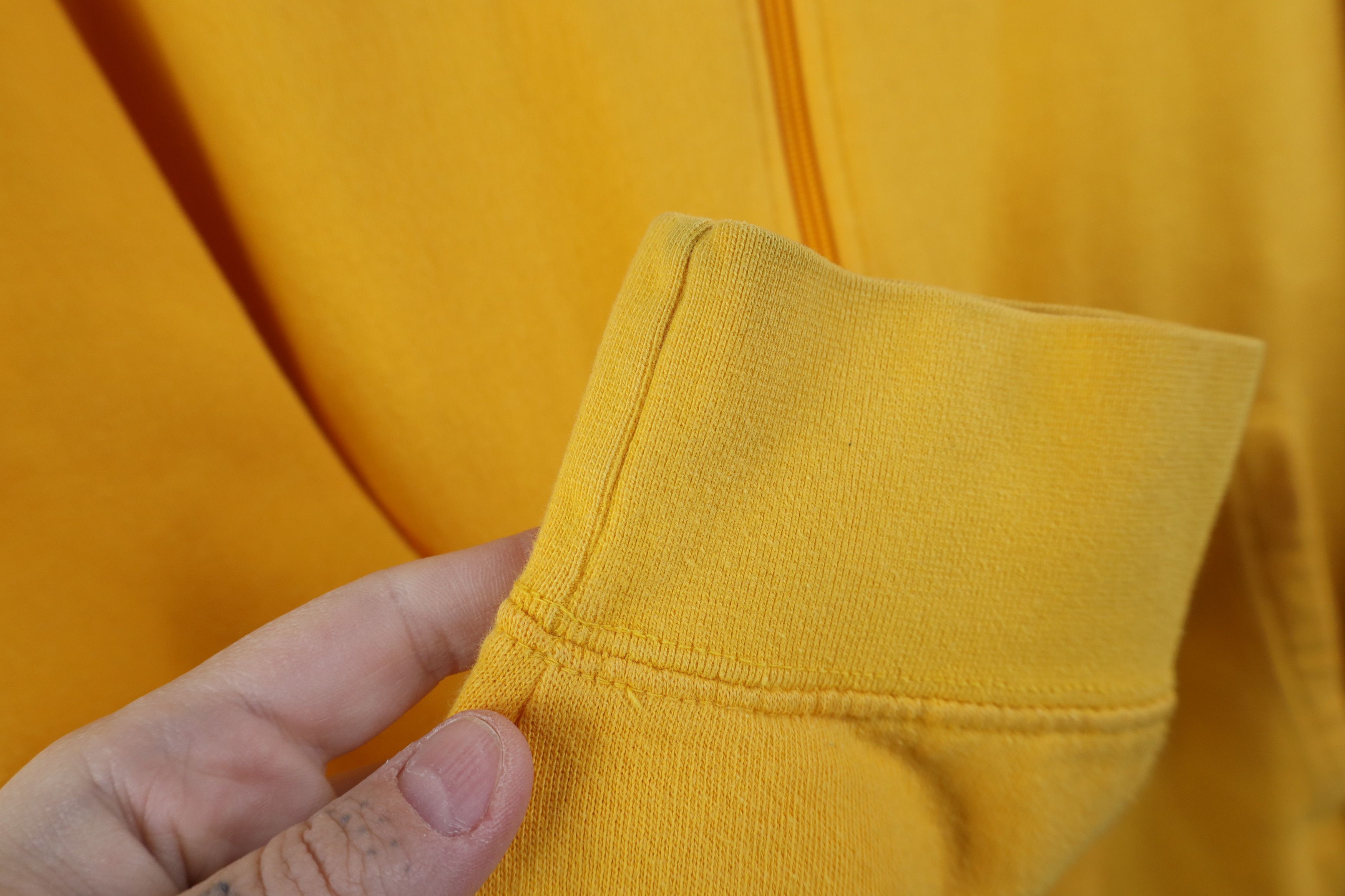 Nike Vintage Y2K Nike Scott Mini Swoosh Full Zip Hoodie Yellow Size XL / US 12-14 / IT 48-50 - 7 Thumbnail