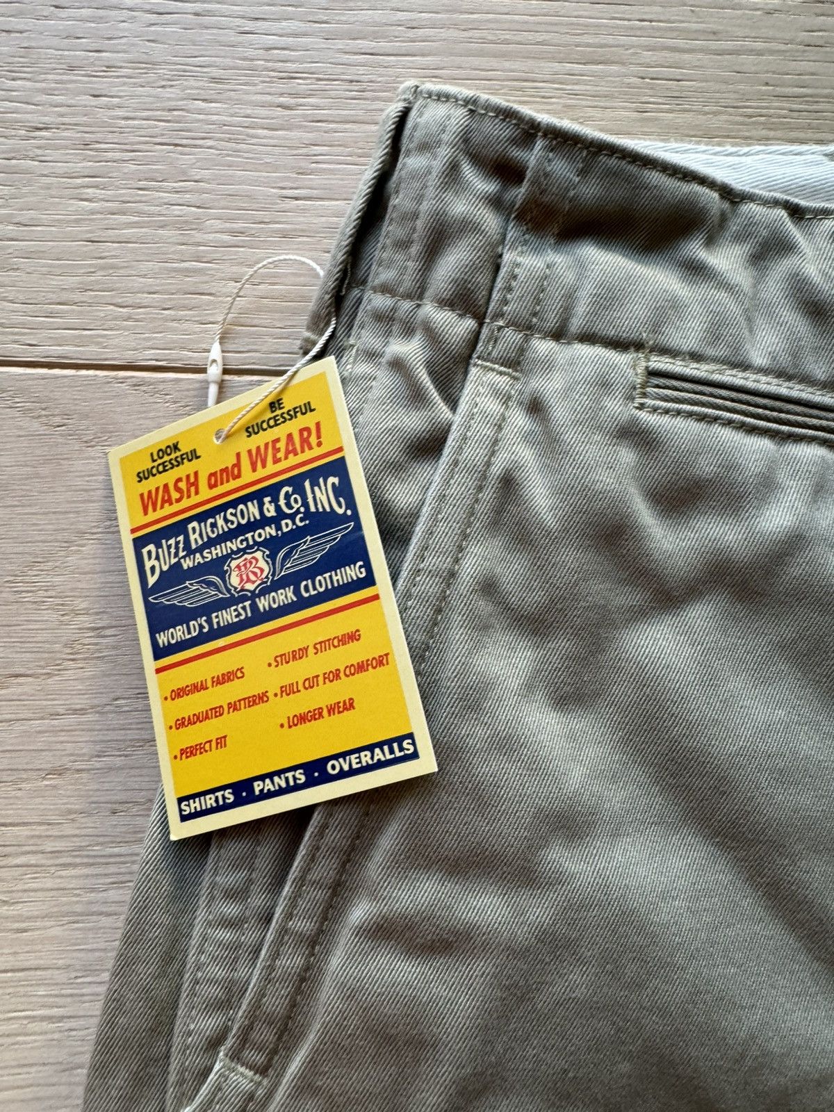 Buzz Rickson's × Japanese Brand Original spec chinos Size US 29 - 4 Thumbnail