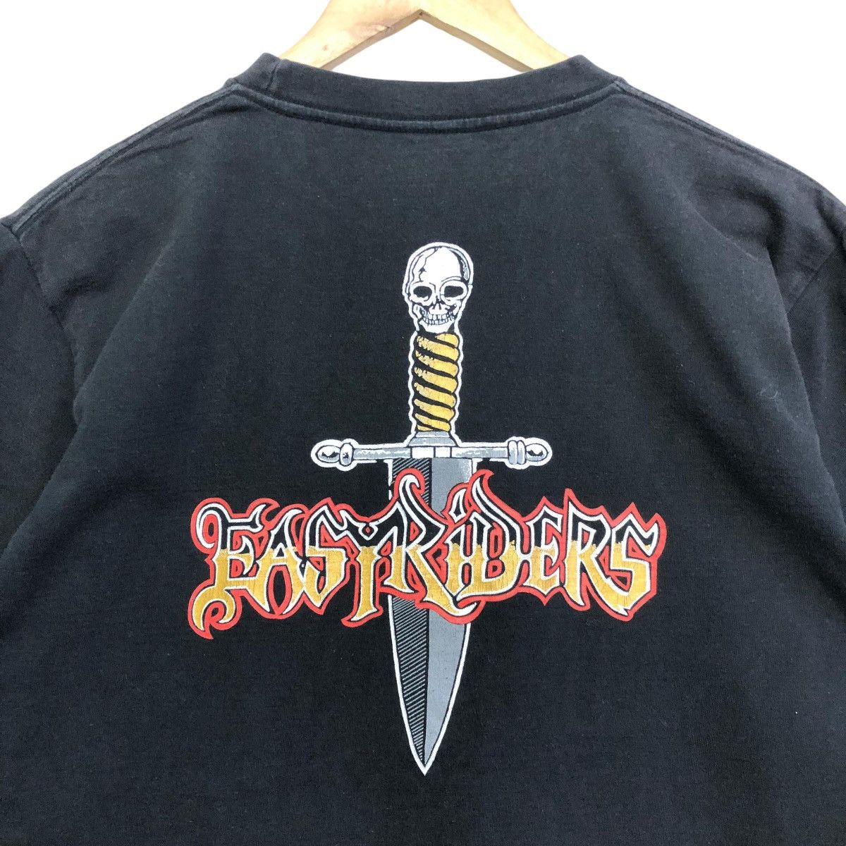 Other *Rare! EASY RIDERS american motorcycle movie skull print tee Size US M / EU 48-50 / 2 - 2 Thumbnail