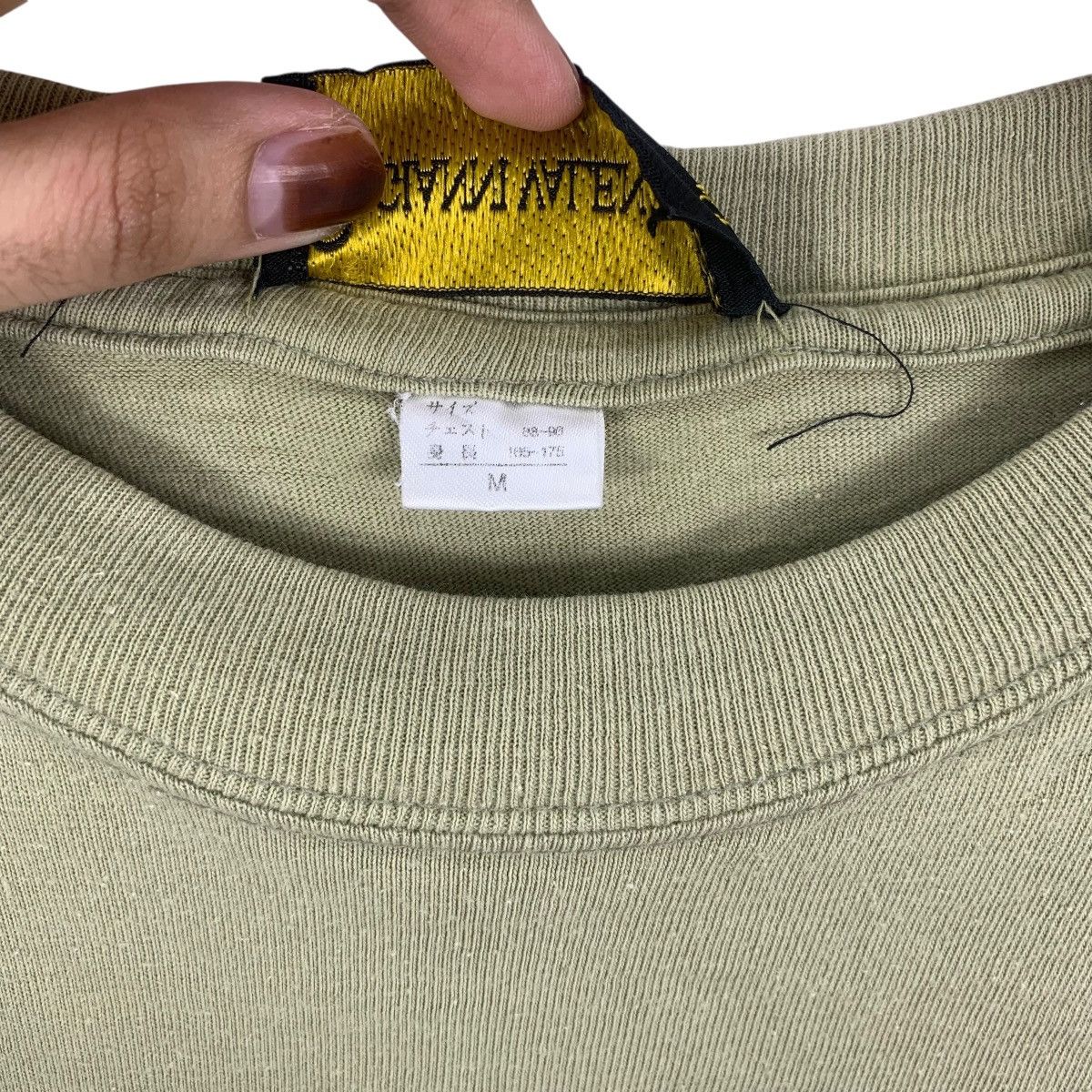 Vintage Vintage GIANNI VALENTINO ITALY Box Logo Tee Shirt Top Spel Size M / US 6-8 / IT 42-44 - 8 Thumbnail