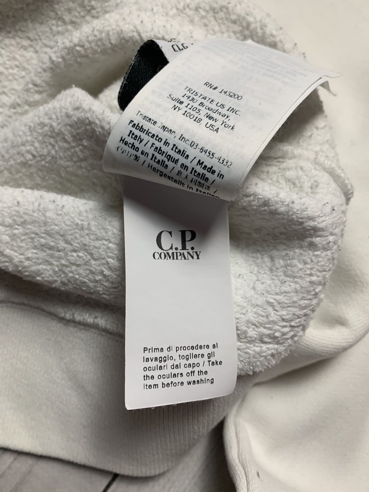 Massimo Osti C.p. Company big logo sweatshirt Size Xs Size US XS / EU 42 / 0 - 6 Thumbnail