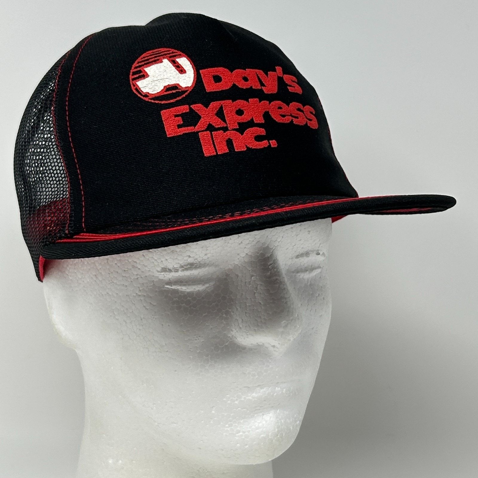 Vintage Vintage 80s Days Express Inc Trucker Hat Baseball Cap USA Size ONE SIZE - 9 Thumbnail