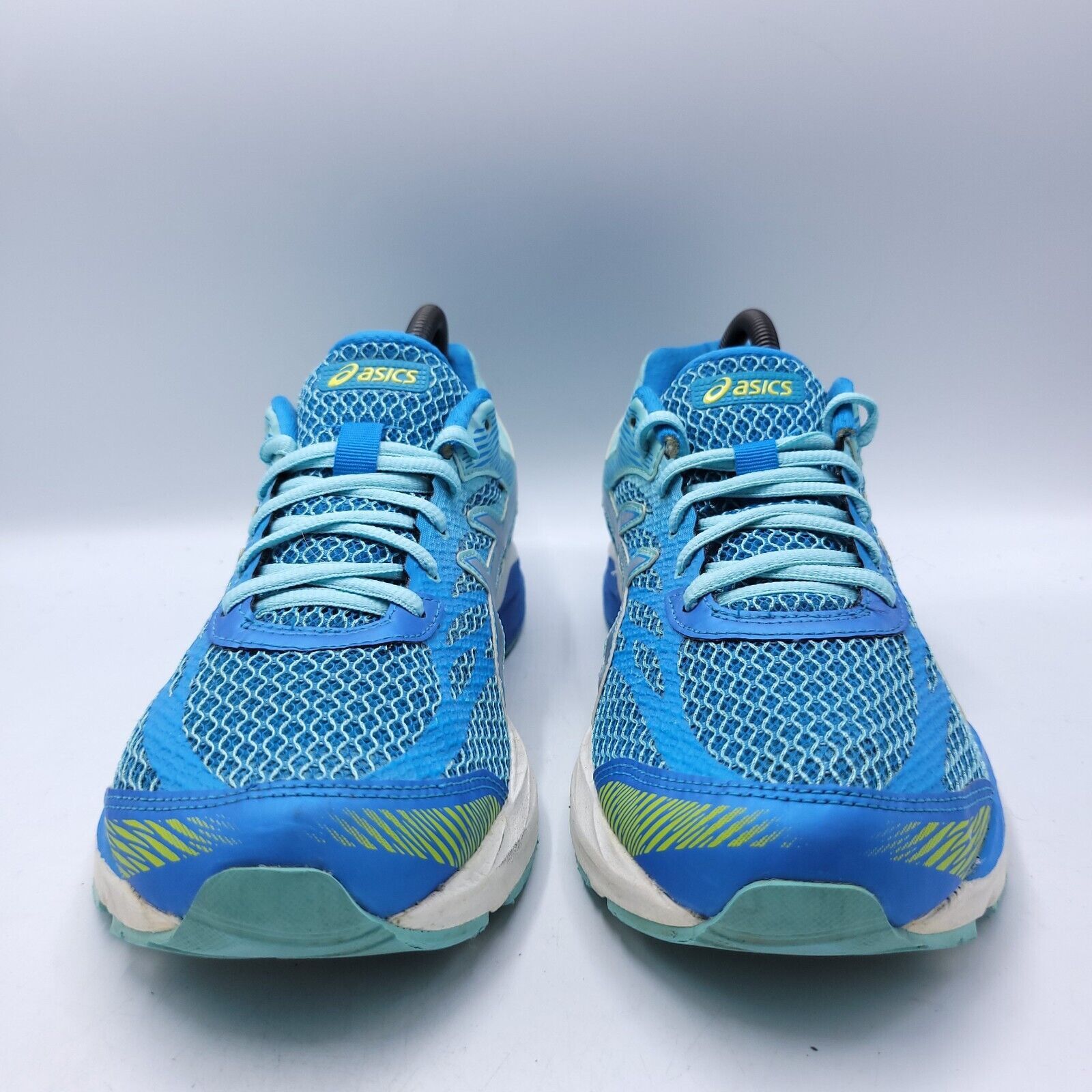 Asics Asics Gel-Flux 4 Shoe Womens Size 9.5 T764N Blue White Size US 9.5 / IT 39.5 - 2 Thumbnail