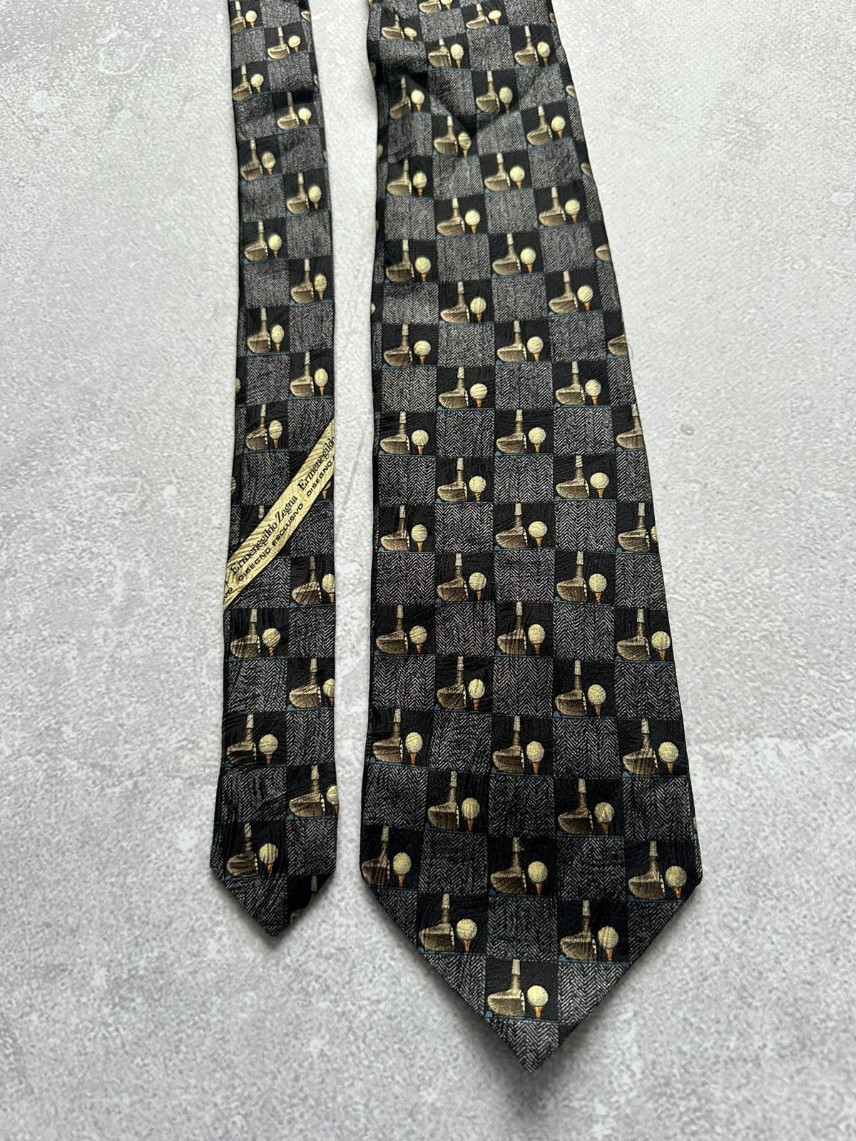 Ermenegildo Zegna × Vintage Tie Ermenegildo Zegna vintage Size ONE SIZE - 6 Thumbnail