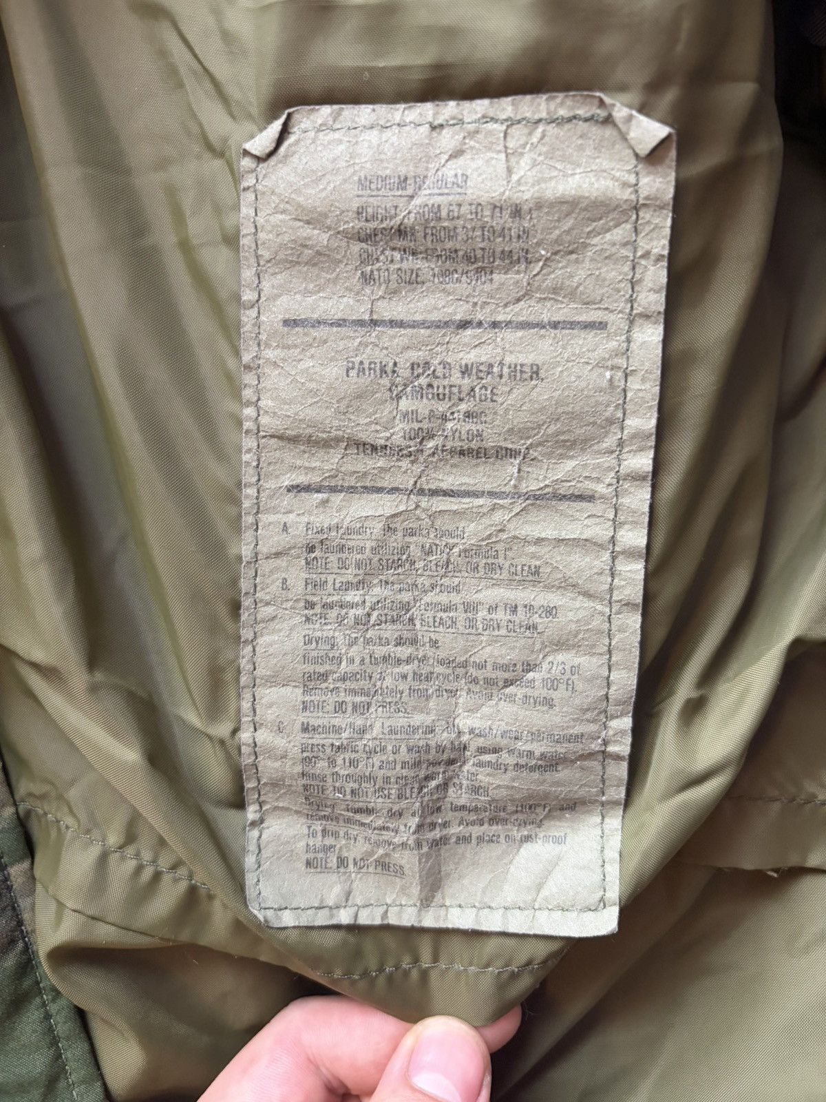Other Army bdu gore tex jacket Size US L / EU 52-54 / 3 - 4 Thumbnail