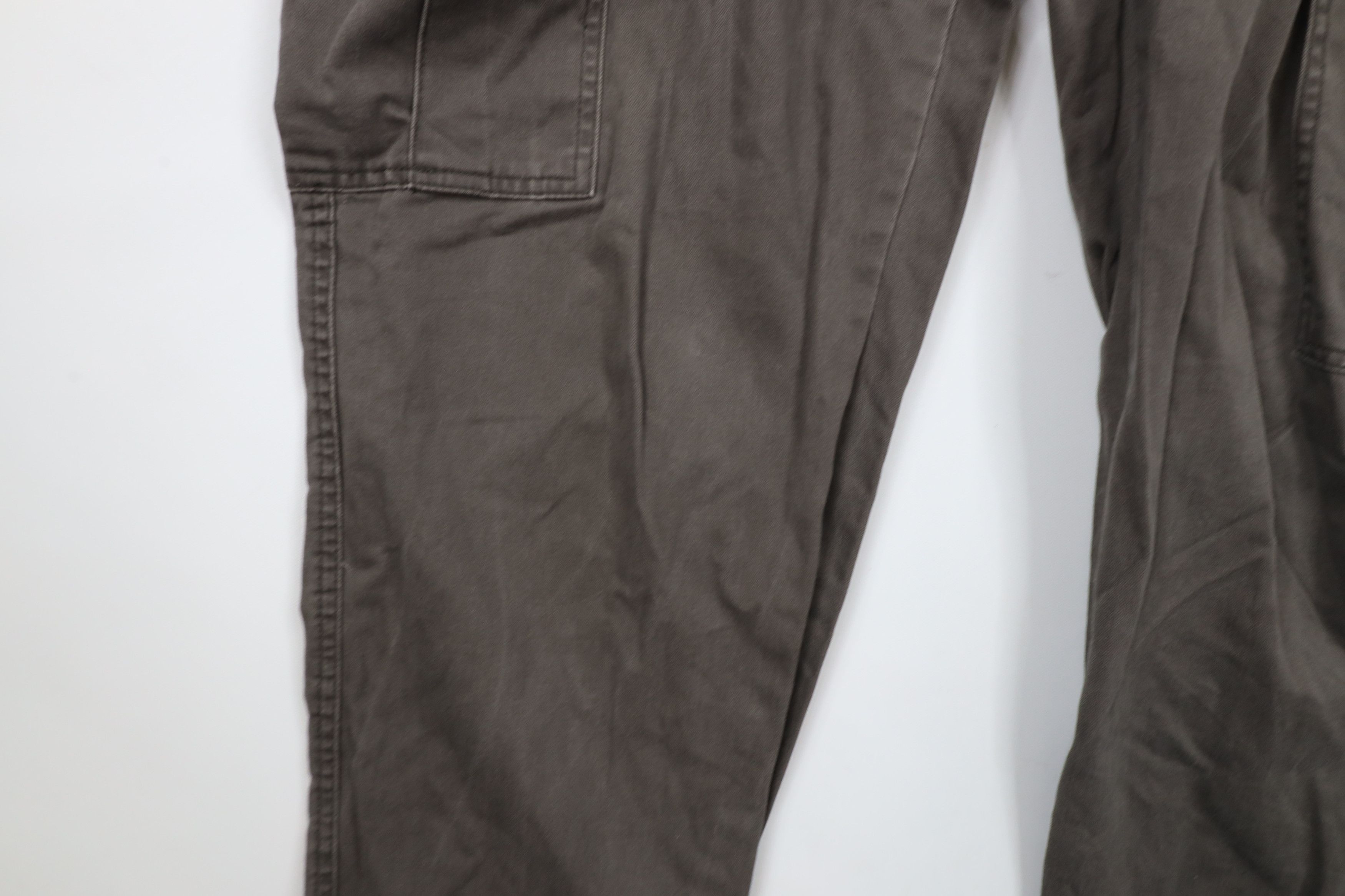 Chaps × Vintage Vintage Y2K Chaps Baggy Wide Leg Cargo Pants Gray Cotton Size US 36 / EU 52 - 7 Thumbnail