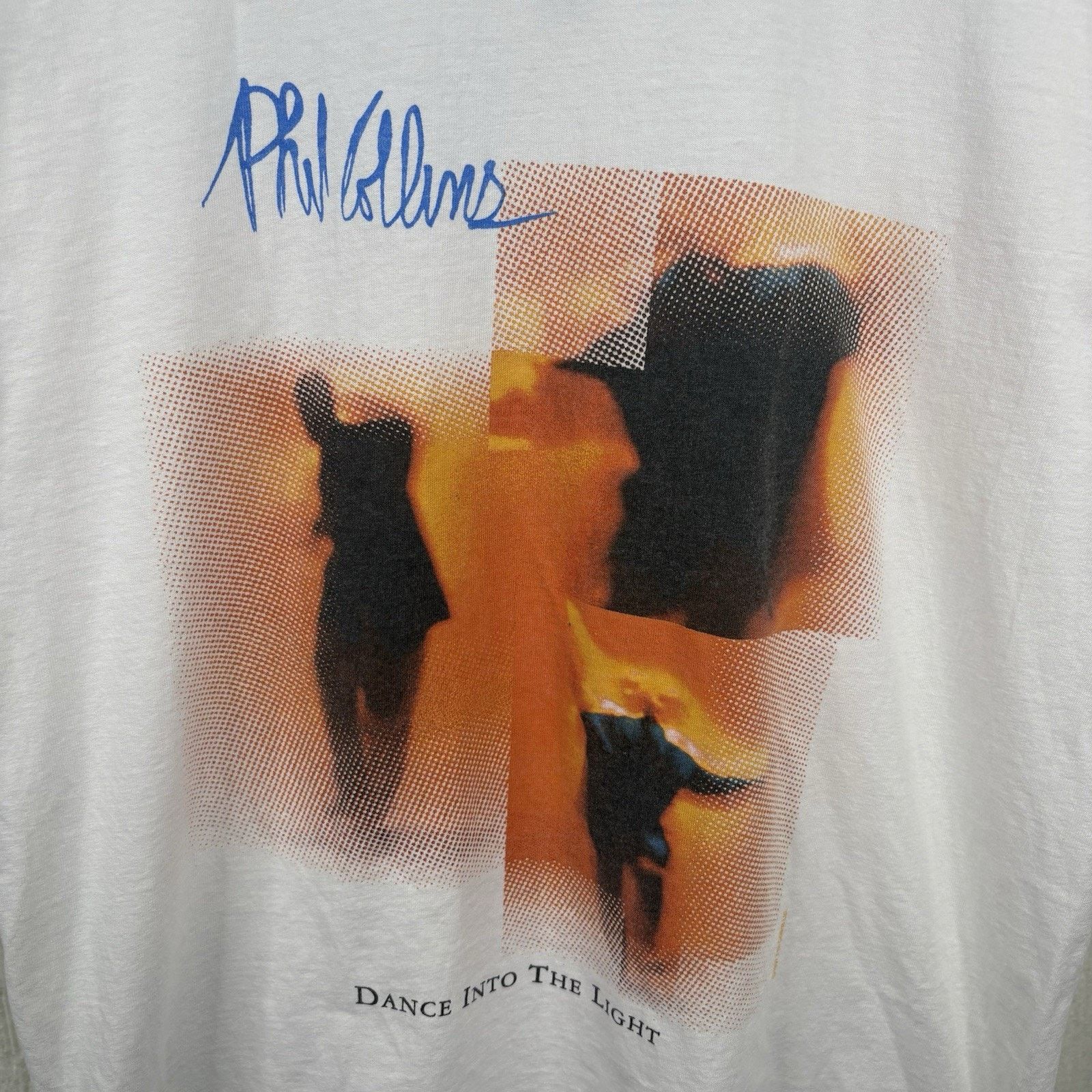 Anvil Vintage '97 Phil Collins Dance Into The Light Tour Tee Large Size US L / EU 52-54 / 3 - 3 Thumbnail