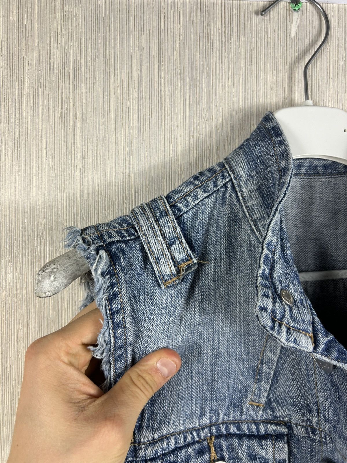 Dsquared2 Archive Dsquared2 denim sleeveless vest zip jacket vintage Size US M / EU 48-50 / 2 - 17 Thumbnail