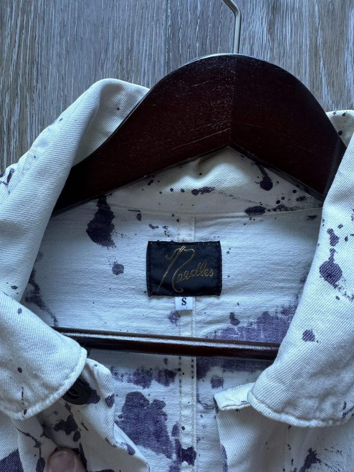Needles Needles paint splatter safari jacket Size US S / EU 44-46 / 1 - 2 Thumbnail