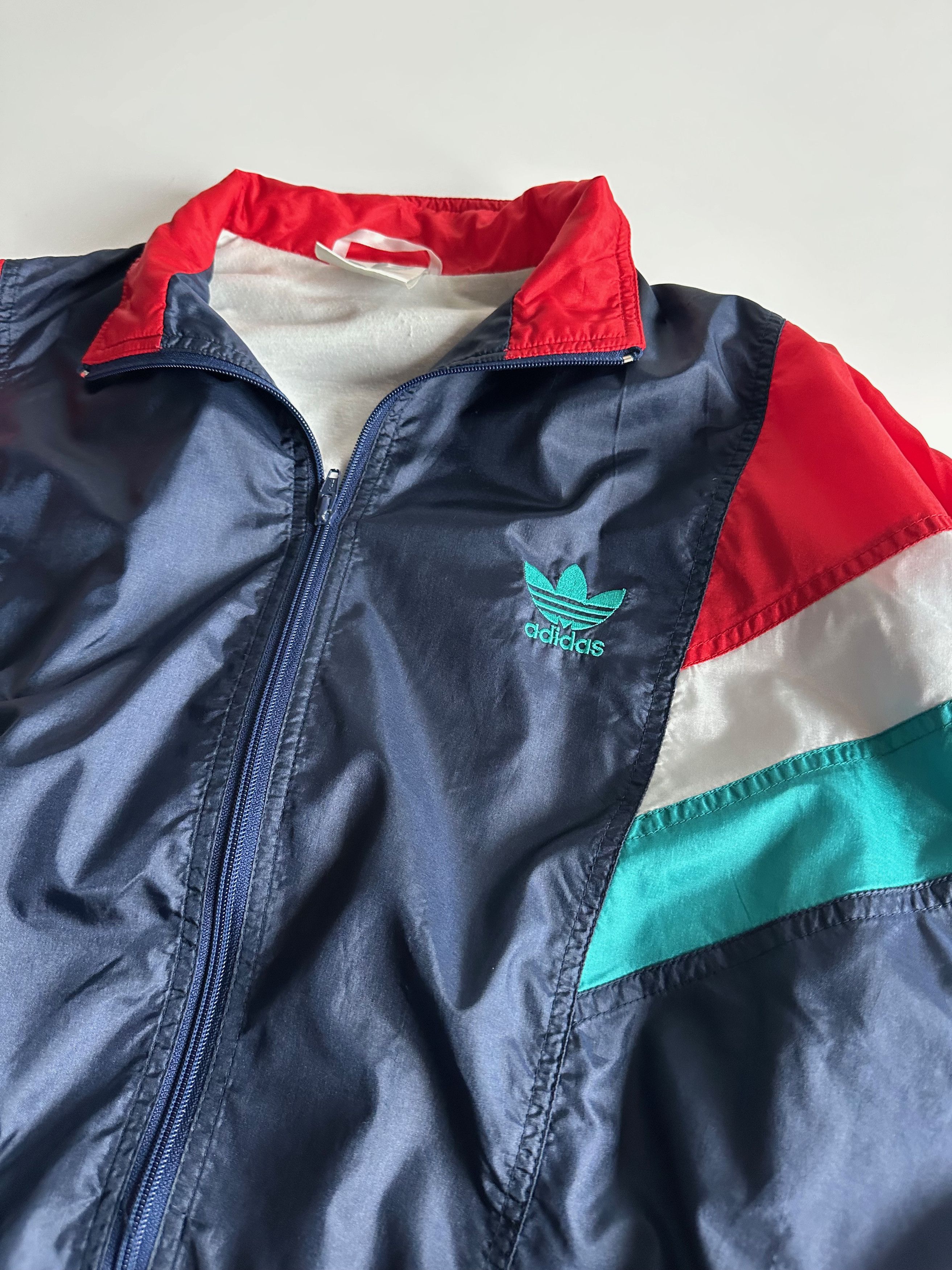 Adidas Vintage 90s adidas Originals Nylon Tracksuit Trefoil Set Size US M / EU 48-50 / 2 - 5 Thumbnail