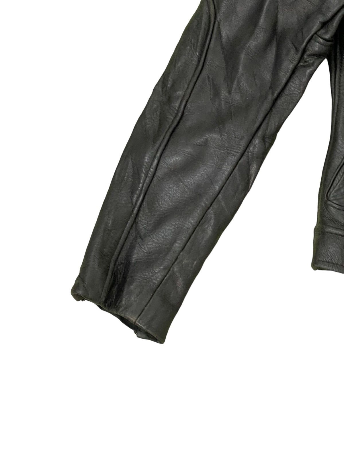 Genuine Leather Cafe Racer Vanson Leathers USA Leather Jacket 3🟦 Size US S / EU 44-46 / 1 - 7 Thumbnail