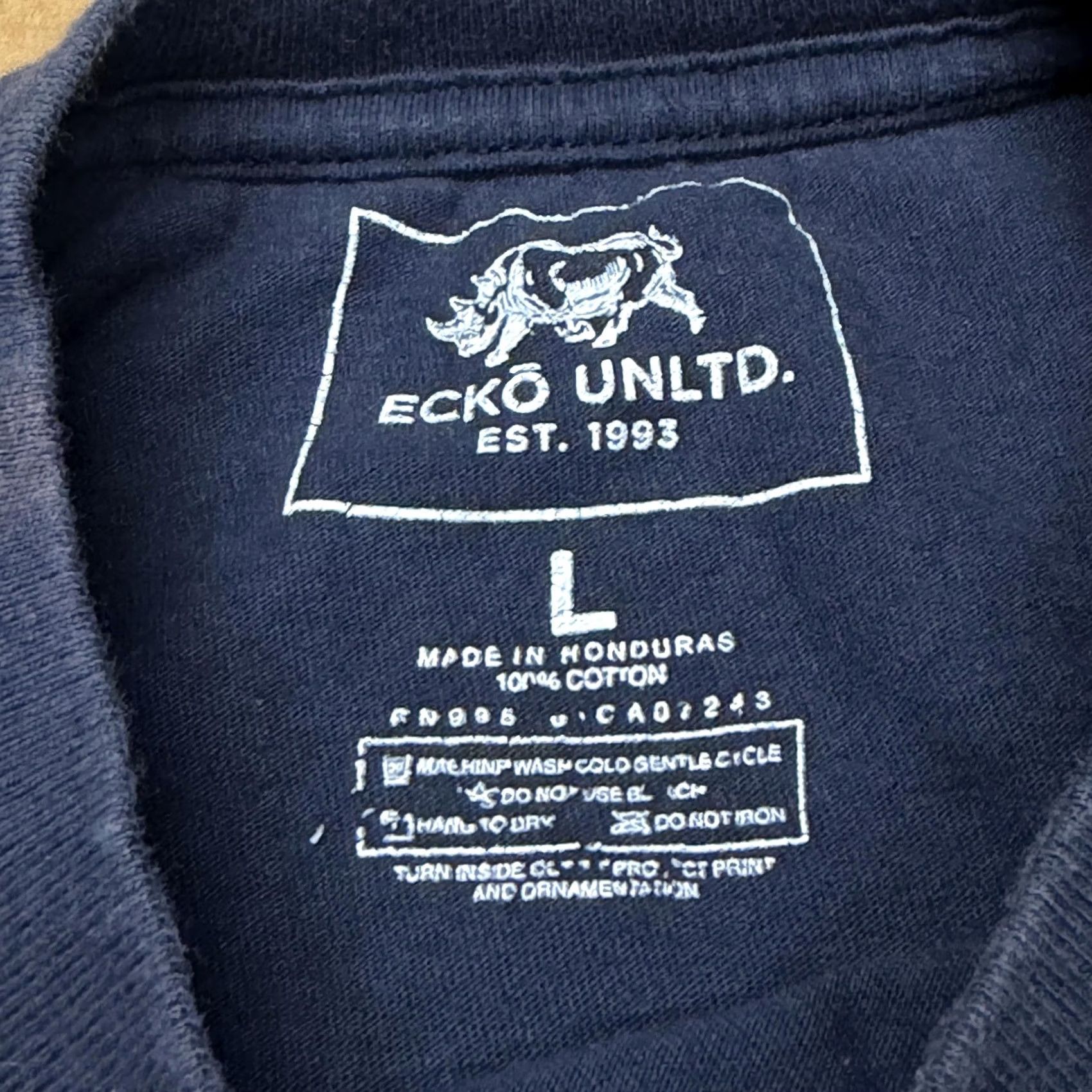 Ecko Unltd. Ecko Unltd Shirt Mens Large Blue Dragonfly All Over Graphic Tee Streetwear Size US L / EU 52-54 / 3 - 5 Thumbnail