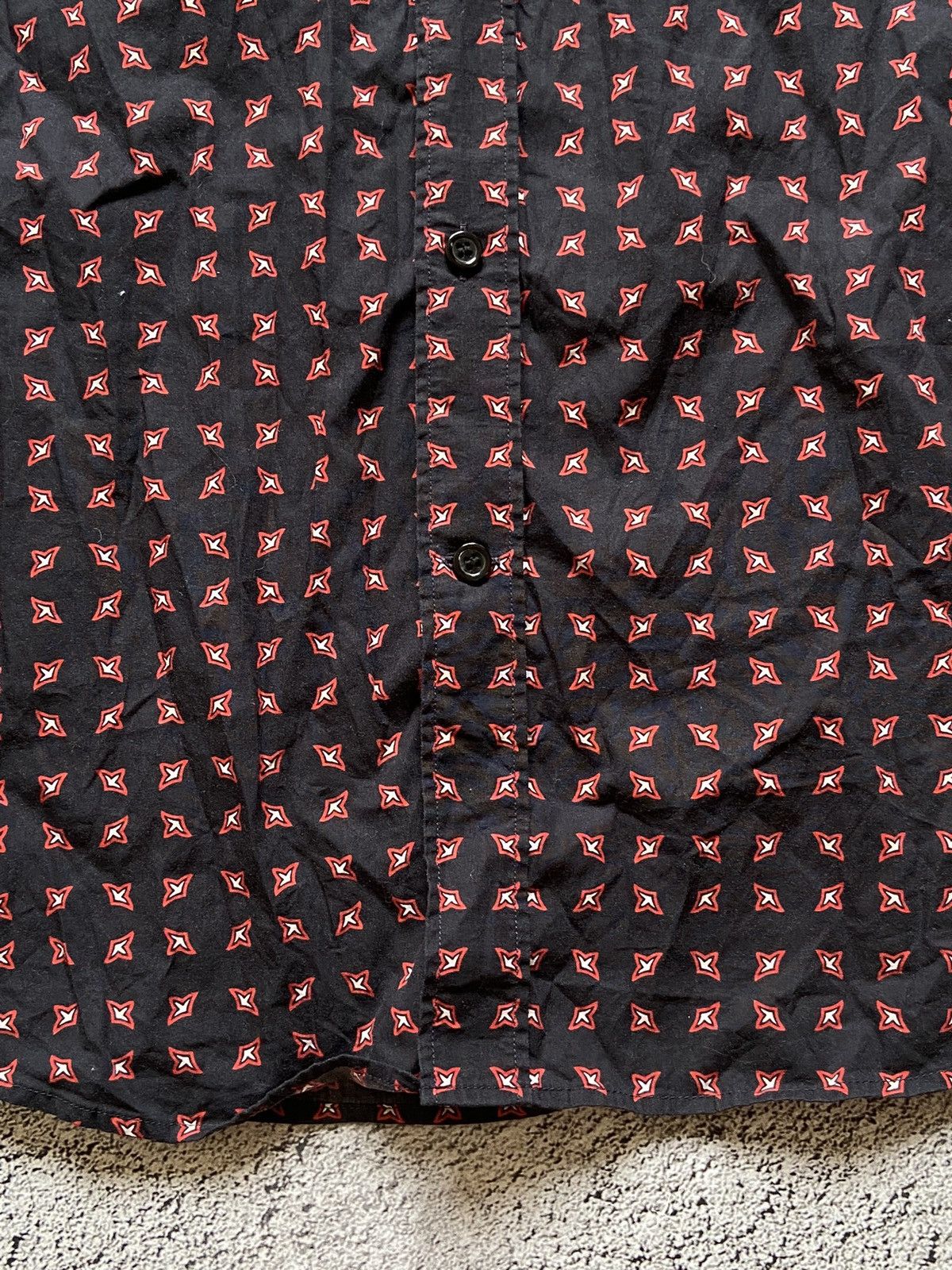 Diesel × Vintage Vintage Diesel Patterned Button Up Shirt Size US L / EU 52-54 / 3 - 9 Thumbnail