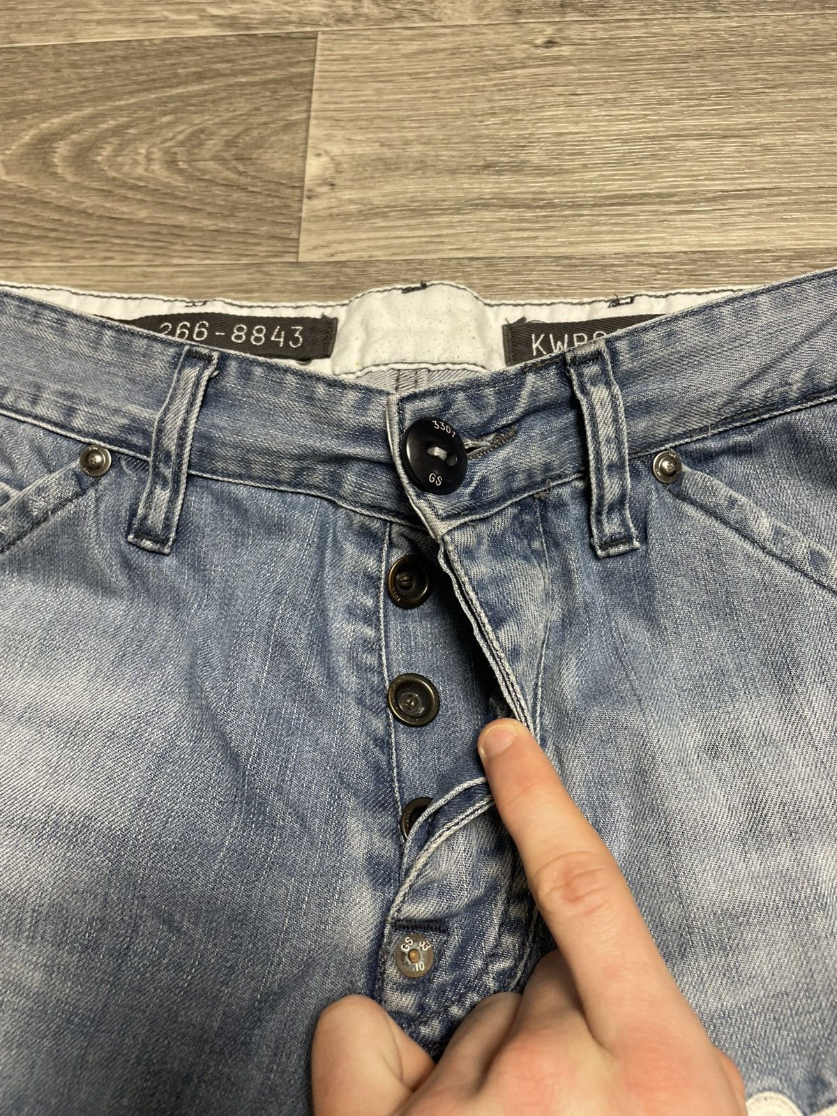 G-Star 32/30 Vintage G-Star Raw SE 5204/3301 Cargo Elwood Jeans Size US 32 / EU 48 - 11 Thumbnail