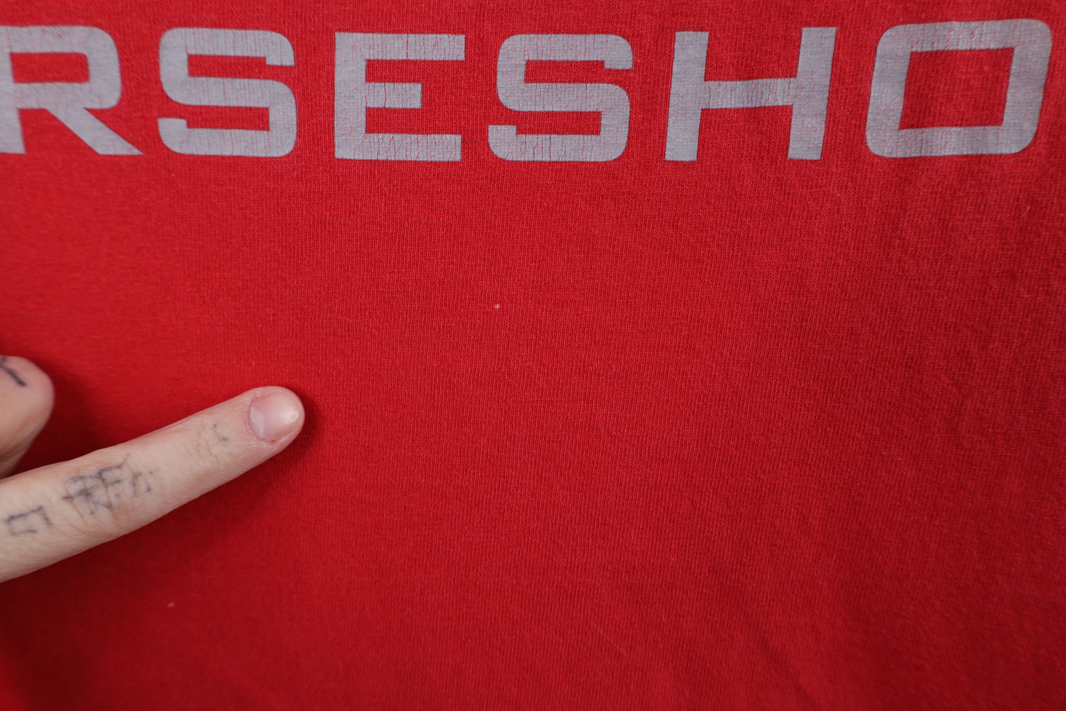 Nike × Vintage Vintage 90s Y2K Nike Swoosh Ohio State Horseshoe T-Shirt Size US XL / EU 56 / 4 - 6 Thumbnail