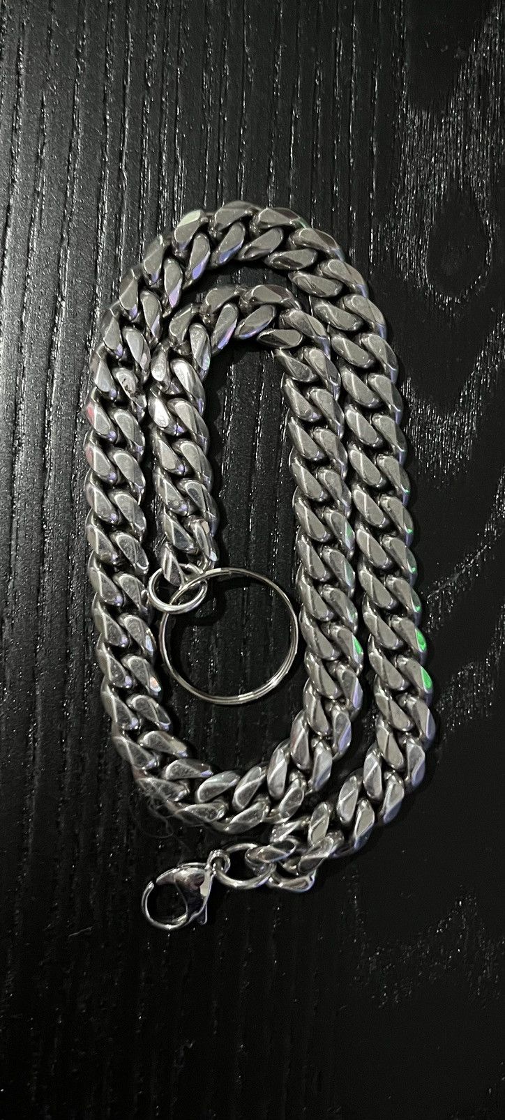 Other Hard Jewelry Cuban Link Choker Chain Size ONE SIZE - 1 Thumbnail