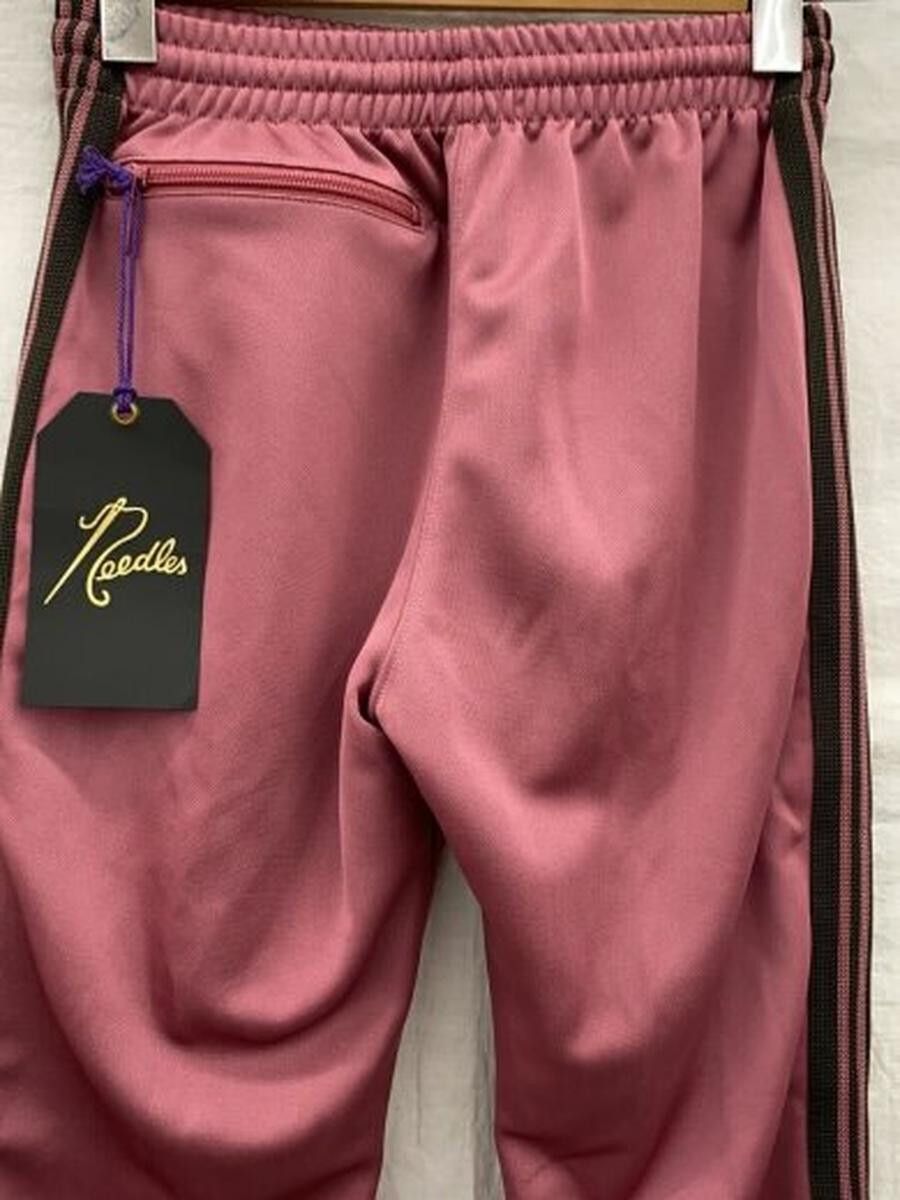 Needles Boots-Cut Track Pants Jersey Polyester Pink