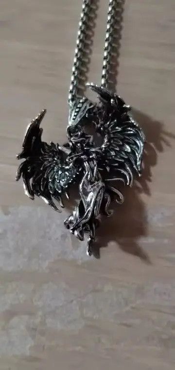 Jewelry Sexy Goddess Angel Pendant Necklace Size ONE SIZE - 5 Thumbnail