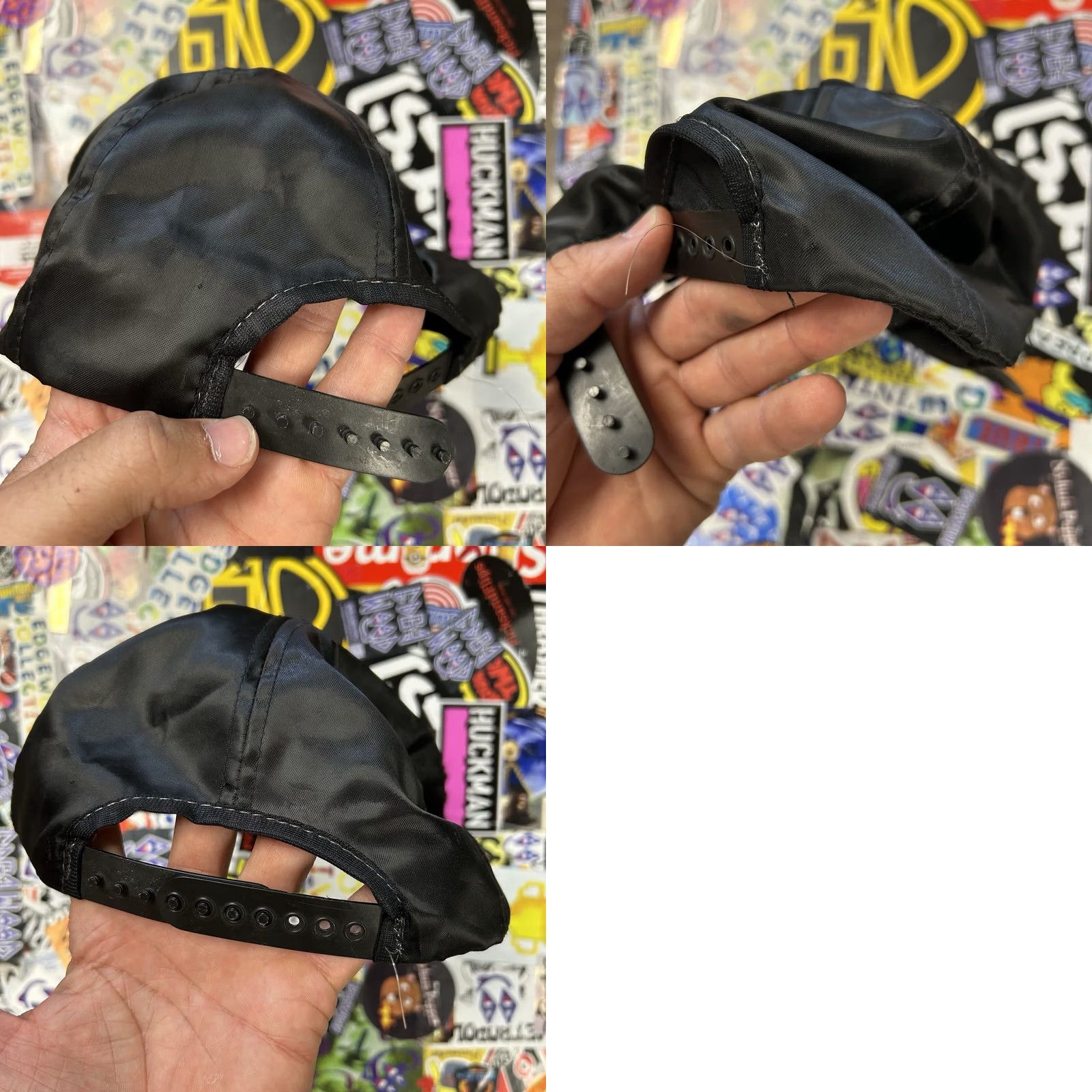 DC Comics VINTAGE Batman DC Comics SnapBack Hat Black One Size USA Mens 1964 Official Licensee Size ONE SIZE - 9 Thumbnail