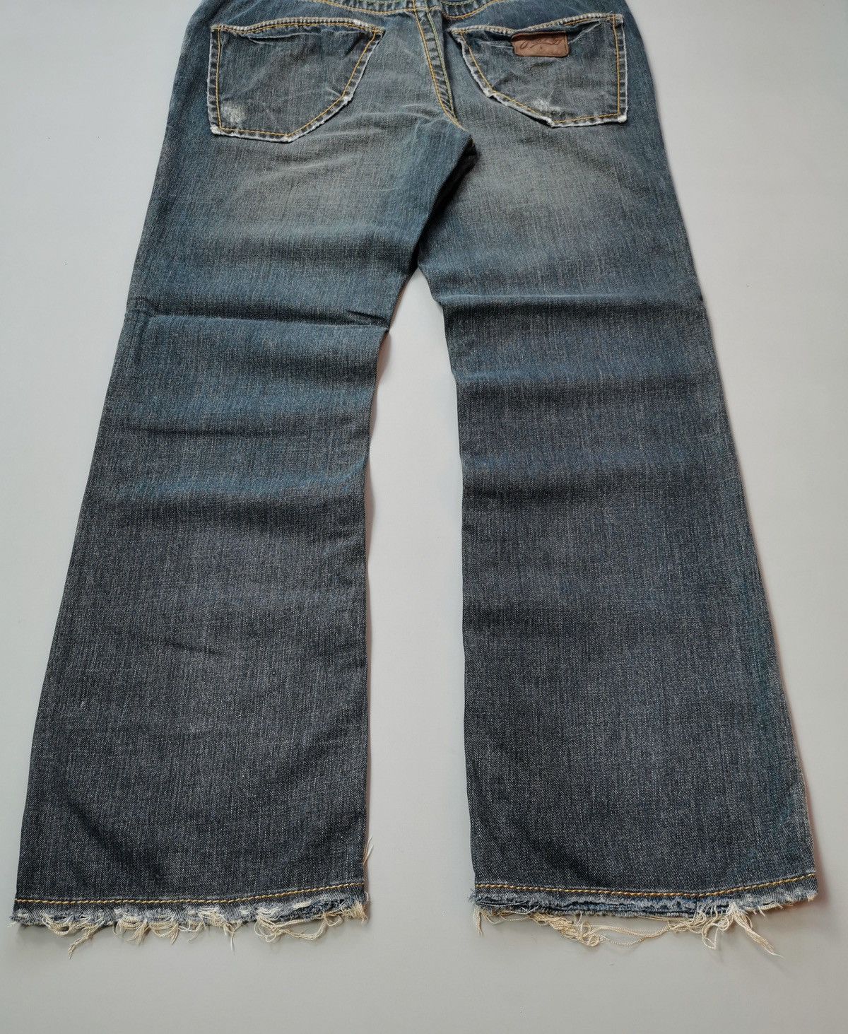 Vintage Stitchs Alabama Crow Loose Denim Jeans Size US 33 - 6 Thumbnail