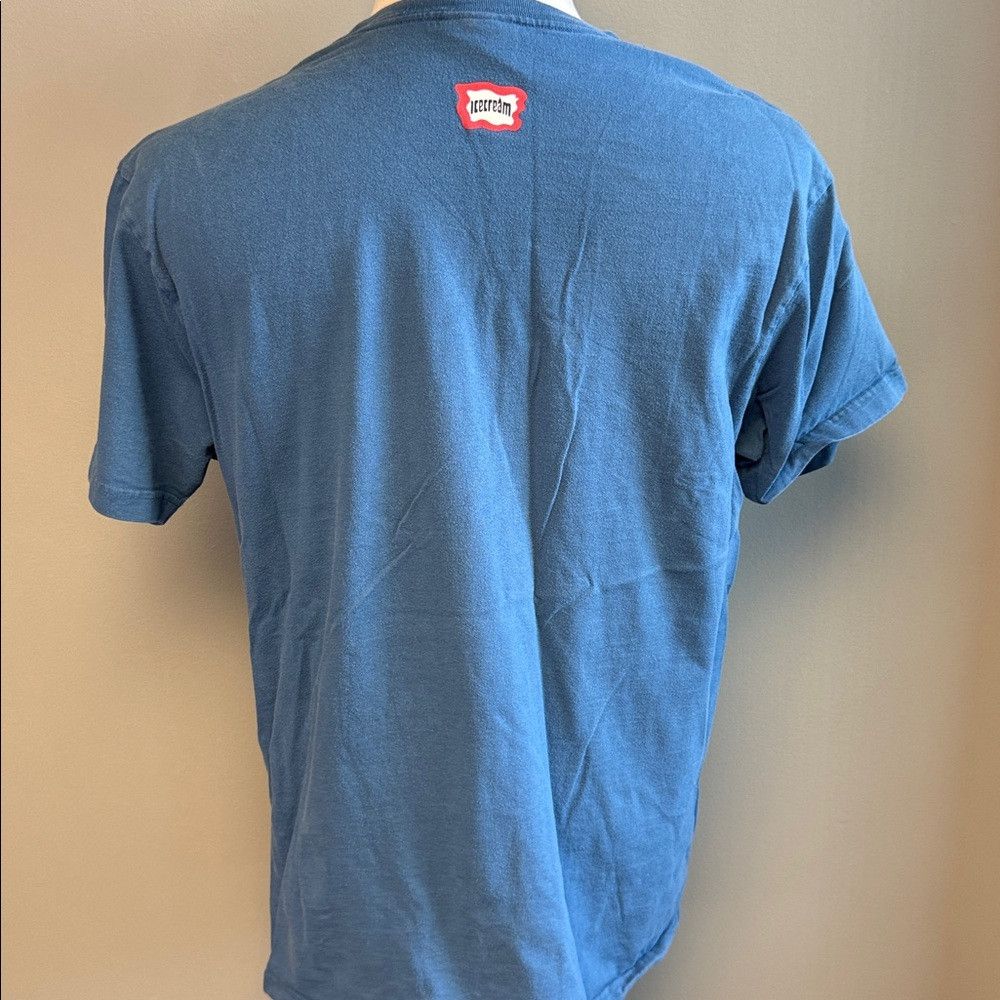 Icecream Ice Cream Graphic Logo Tee, Blue, XL, 100% Cotton Size US L / EU 52-54 / 3 - 5 Thumbnail
