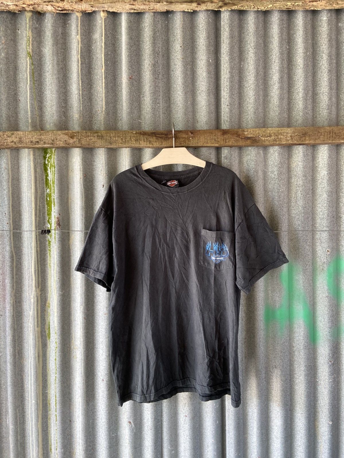 Harley Davidson VINTAGE HARLEY DAVIDSSON TEE Size US L / EU 52-54 / 3 - 3 Thumbnail