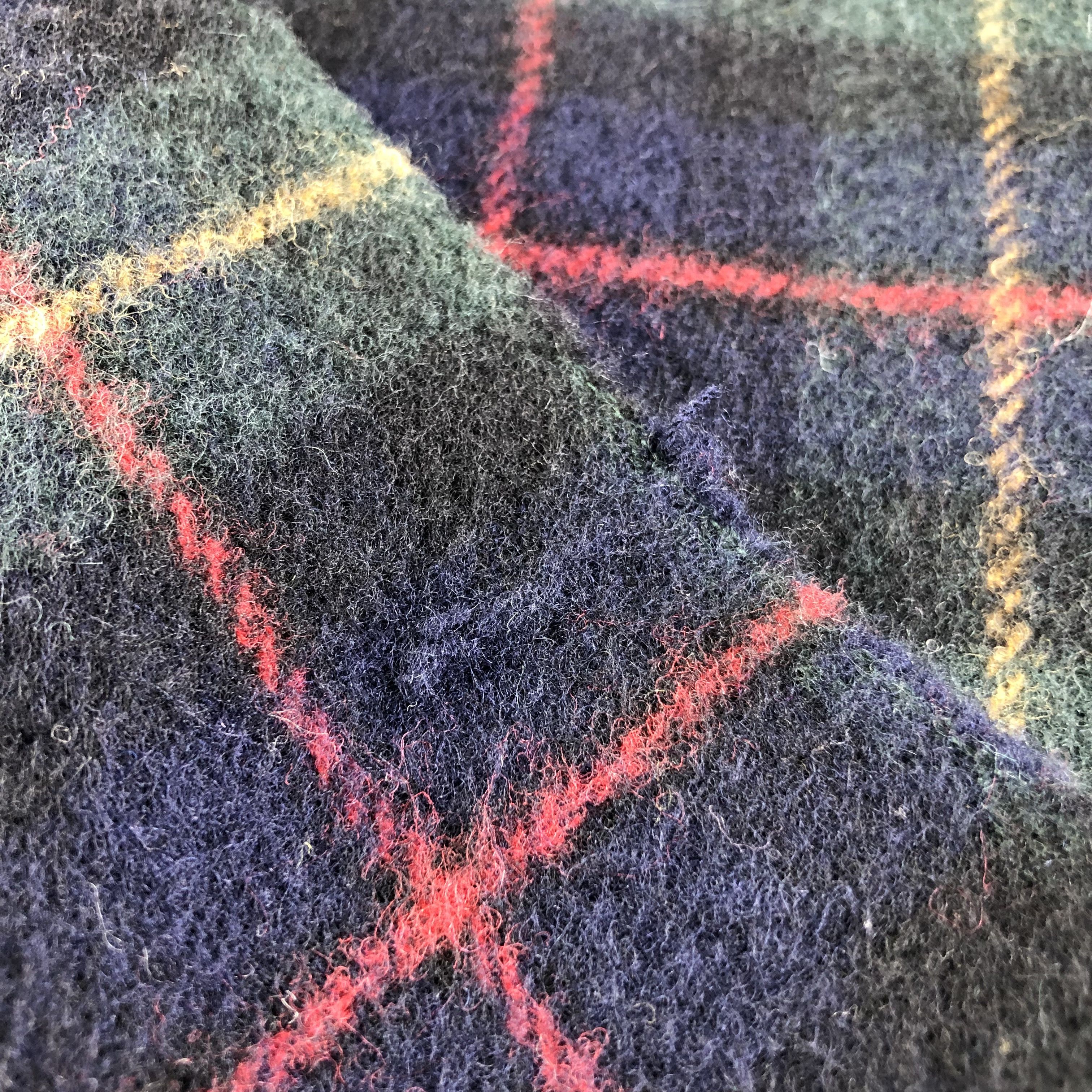 Polo Ralph Lauren Polo Ralph Lauren Tartan Wool Scarf Muffler V1204 Size ONE SIZE - 6 Thumbnail