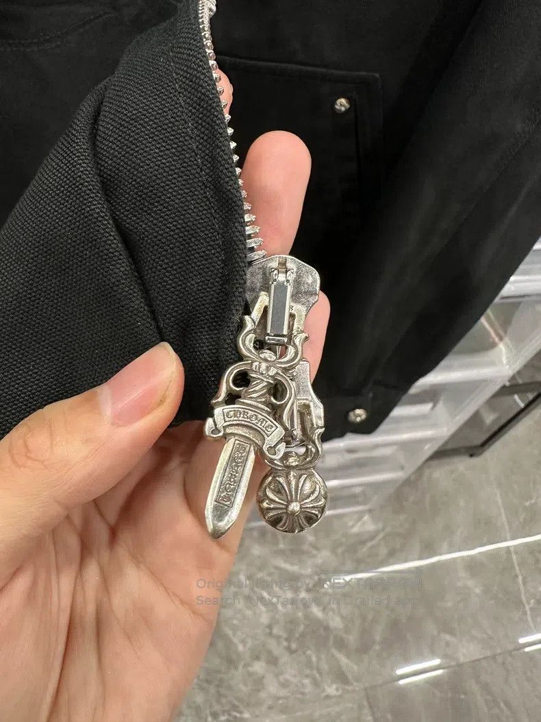 Chrome Hearts CHROME HEARTS Size L Silver nail Sanskrit washed canvas too Size US L / EU 52-54 / 3 - 7 Thumbnail