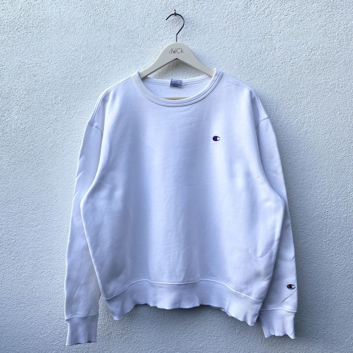 Other CHAMPION JAPAN Pullover Embroidered Sweatshirt White JAPAN Size US L / EU 52-54 / 3 - 1 Thumbnail