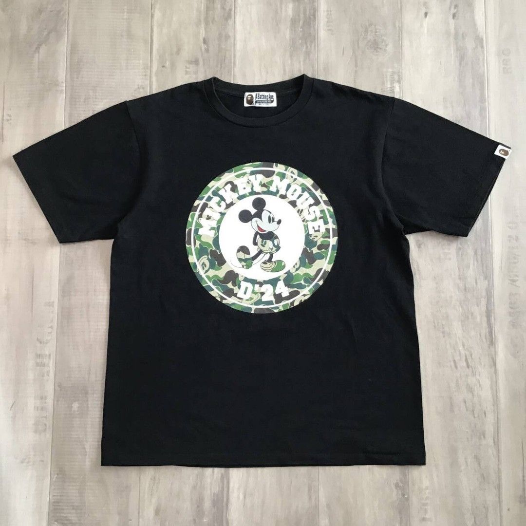 Bape × Disney BAPE × Disney Mickey Mouse T-shirt ABC camo a bathing ape Size US L / EU 52-54 / 3 - 2 Thumbnail