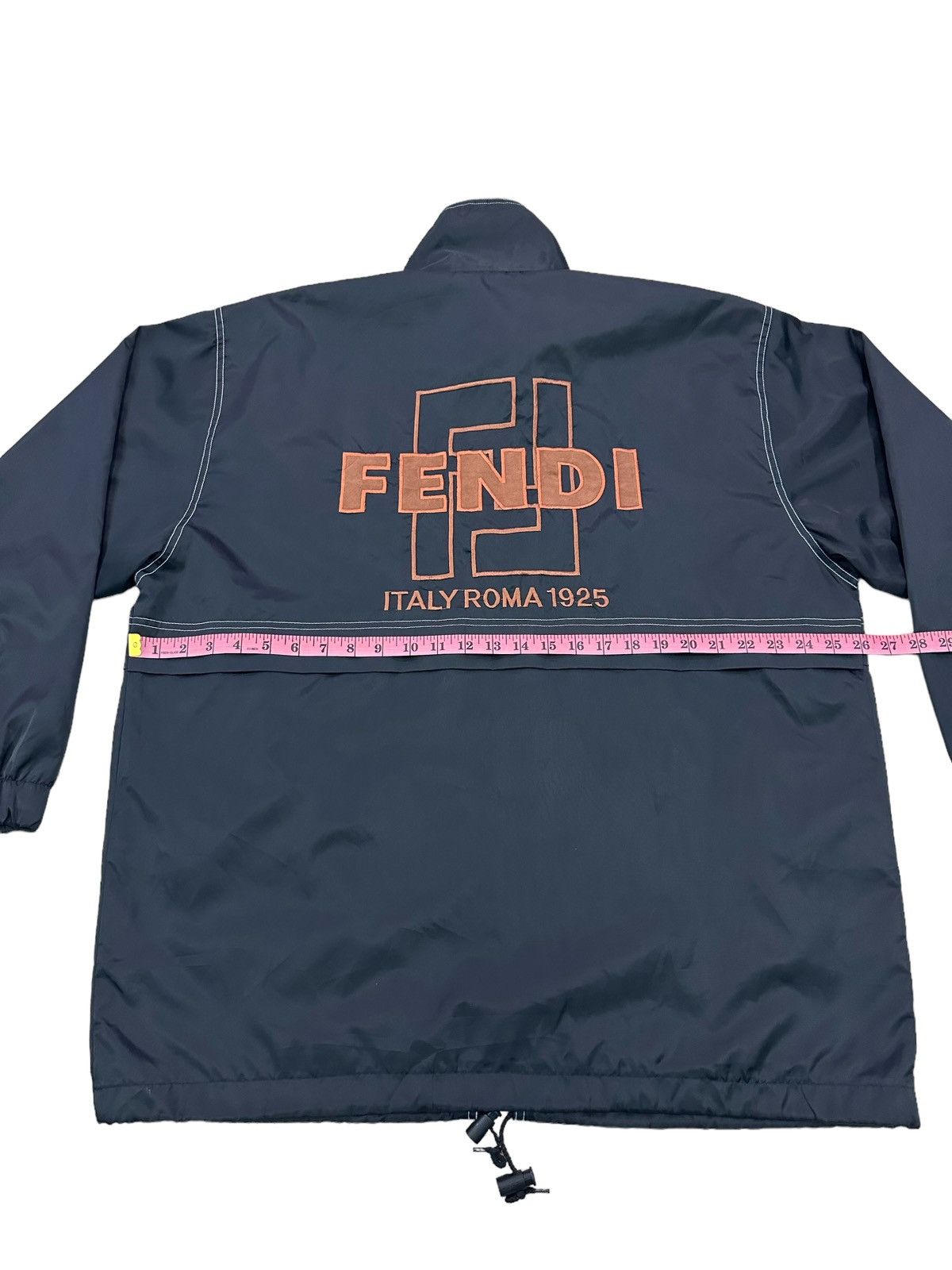 Fendi FENDI PELLICCE MODA PRONTA BIG LOGO EMBROIDERY JACKET Size US XXL / EU 58 / 5 - 10 Thumbnail