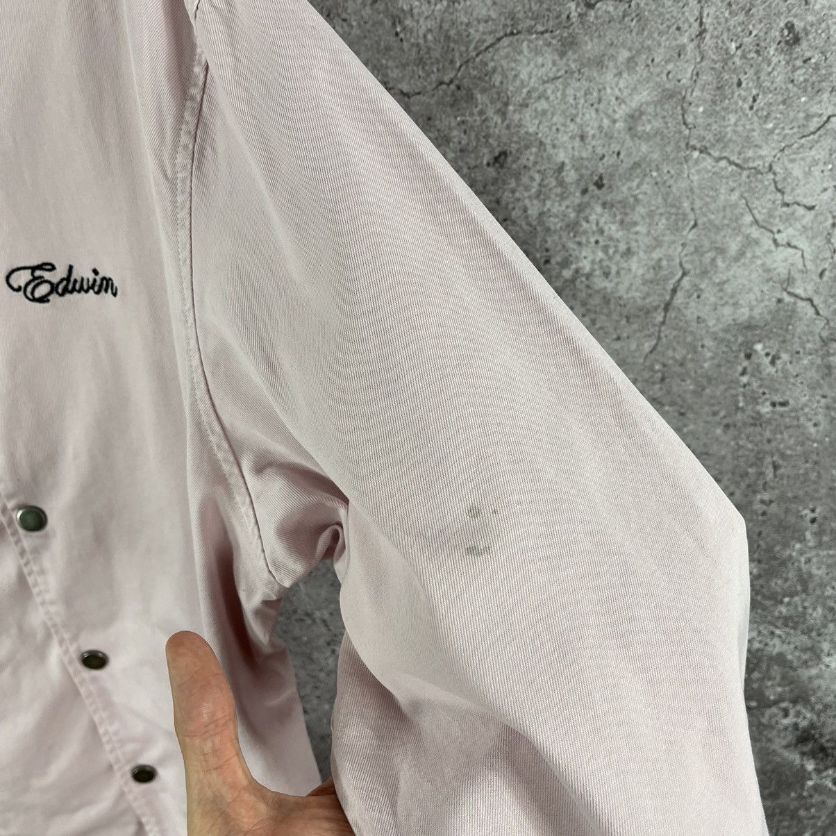 Edwin × Japanese Brand Edwin Coach Bomber Jacket Bomber Japanese Style Y2K Size L Size US L / EU 52-54 / 3 - 8 Thumbnail