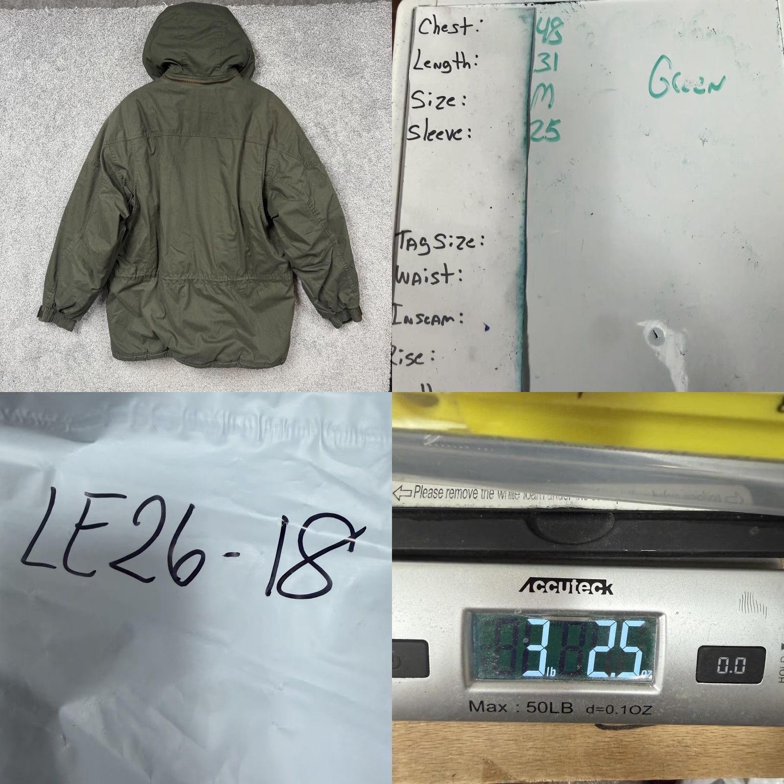 Vintage VINTAGE Pacific Trail Parka Jacket Mens Medium Olive Green Canvas Insulated Hooded Padded Quilt Lined Outdoor Workwear 90s Style Size US M / EU 48-50 / 2 - 10 Thumbnail