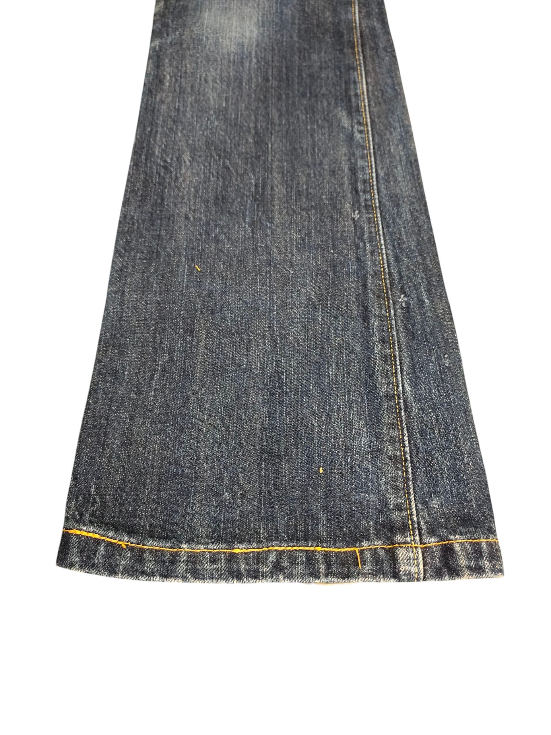Sugar Cane Flare Jeans 90s Sugarcane Toyo Enterprise Clawmark Bootcut Size US 30 / EU 46 - 7 Thumbnail