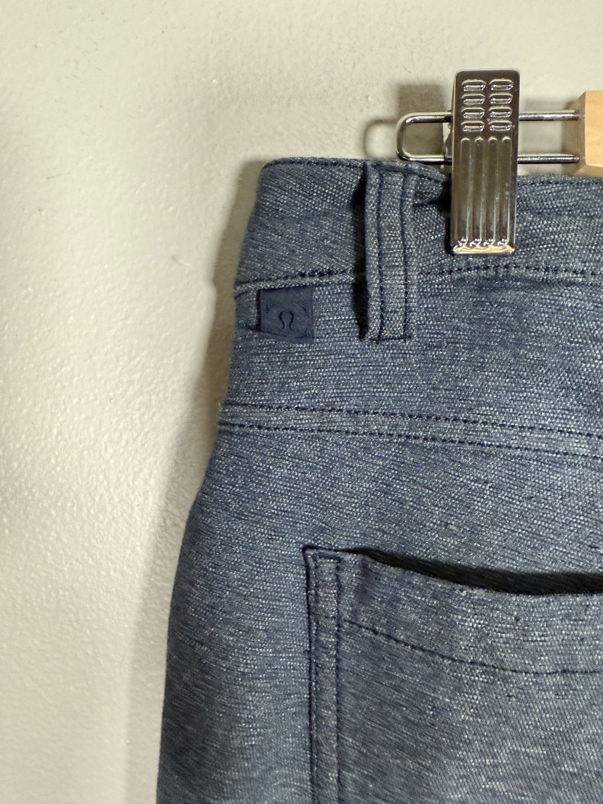 Lululemon Lululemon ABC Pant Slim *Tech Canvas Heathered Navy size 31 Size US 31 - 9 Thumbnail
