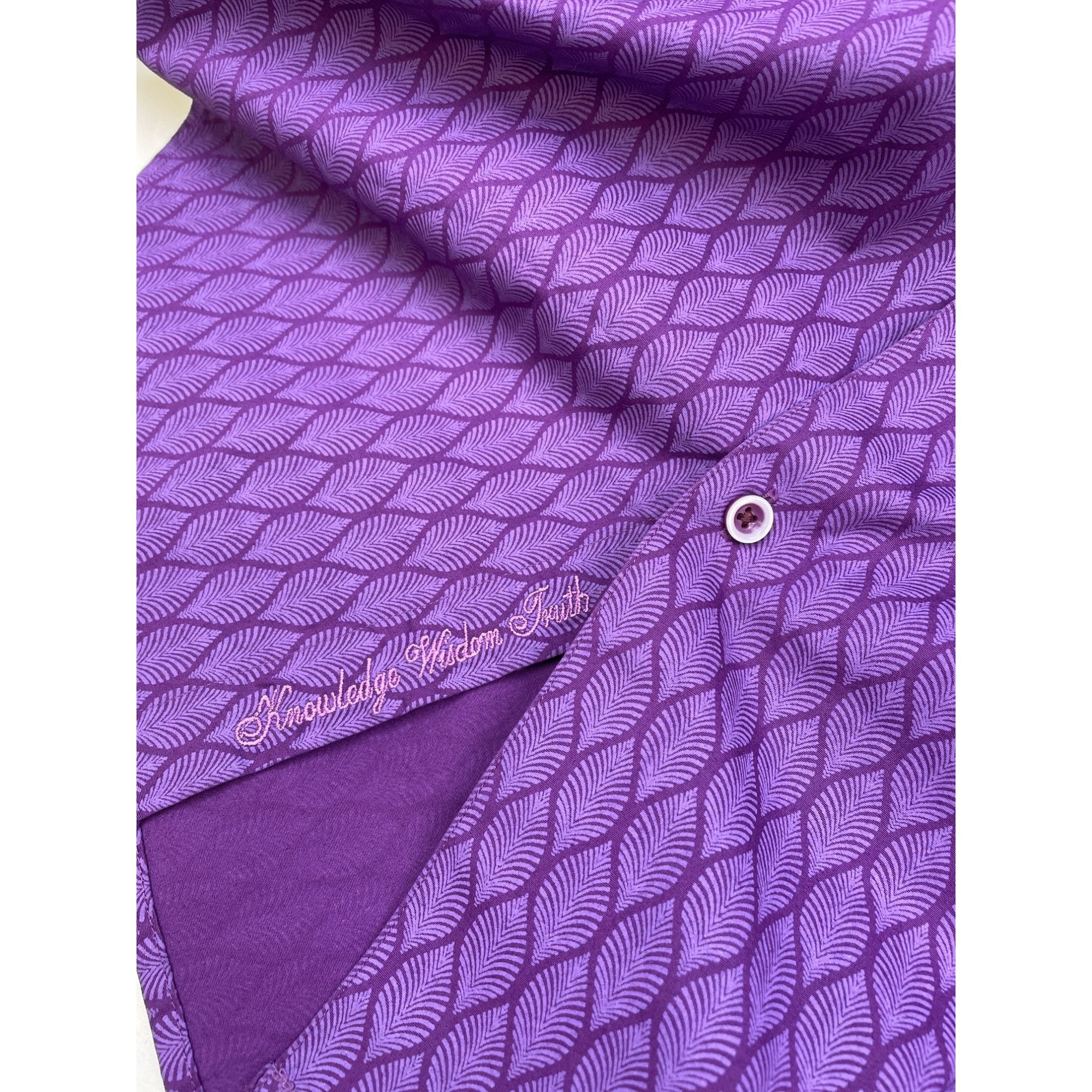 Robert Graham Robert Graham Men's Purple geometric Button Down Shirt Size Size US S / EU 44-46 / 1 - 6 Thumbnail