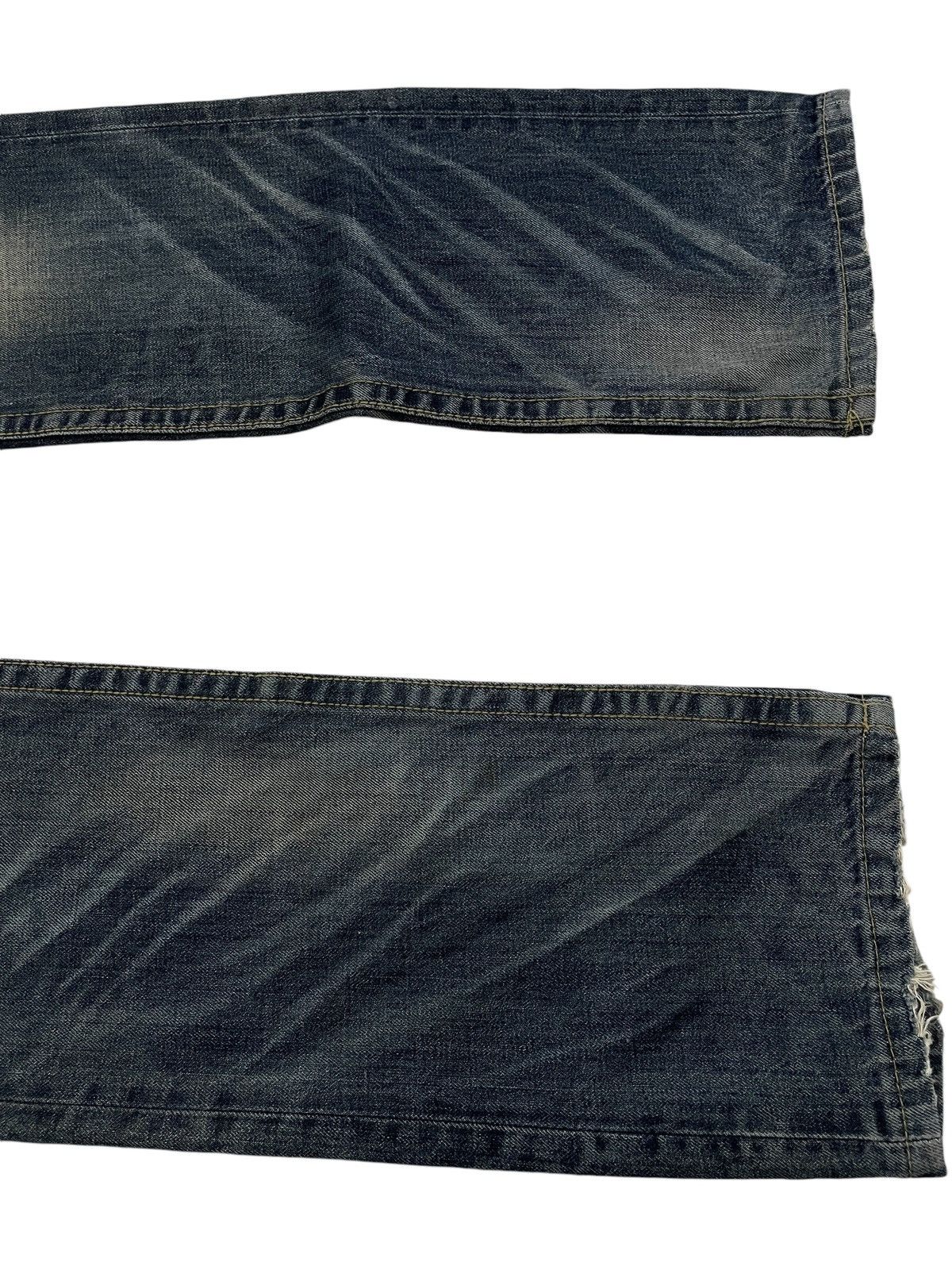 If Six Was Nine Lolita Muddy Whisker Distressed Denim Pants Size US 30 / EU 46 - 8 Thumbnail