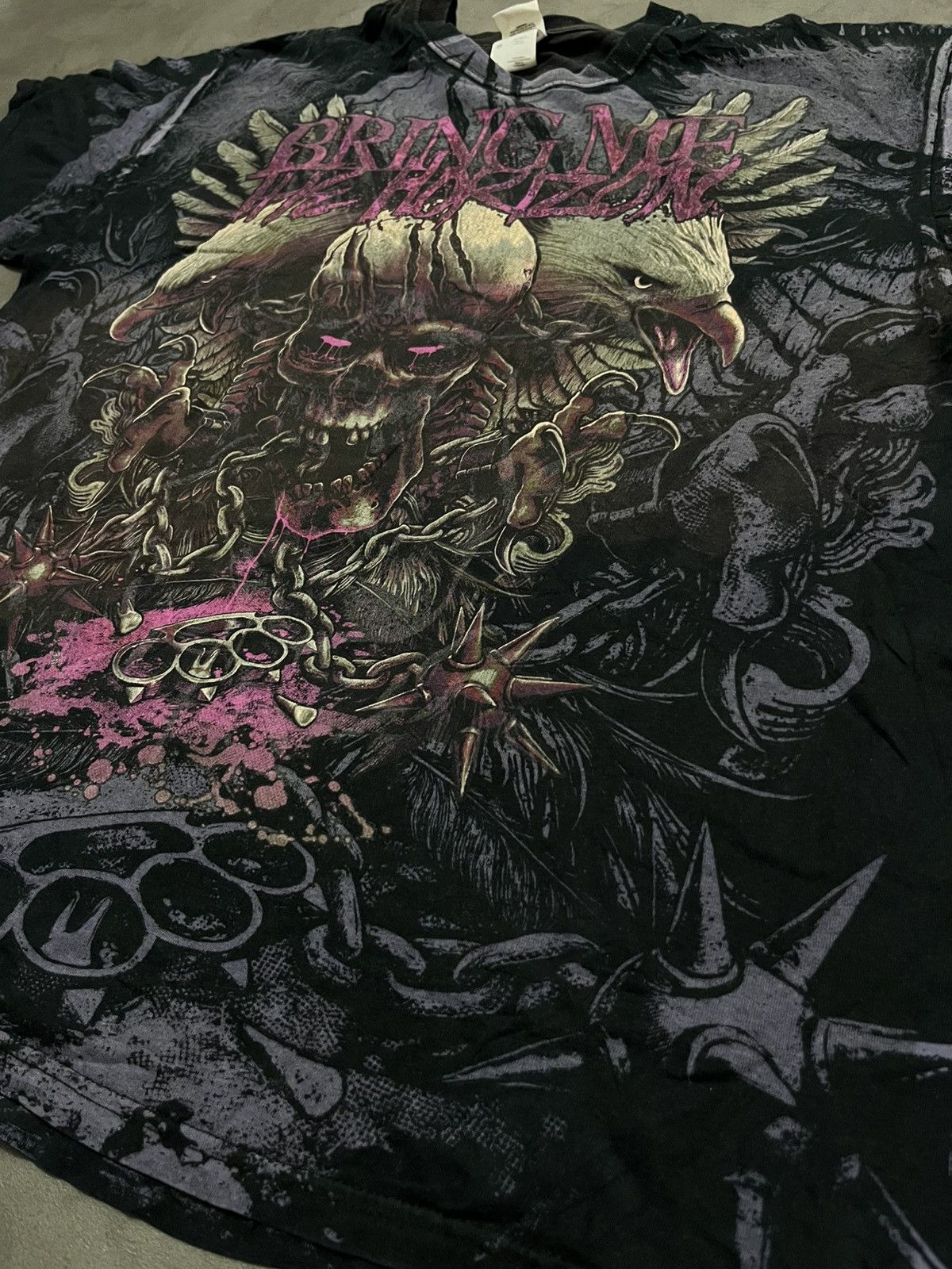 Band Tees Bring me the horizon all over print t-shirt Size US XL / EU 56 / 4 - 6 Thumbnail