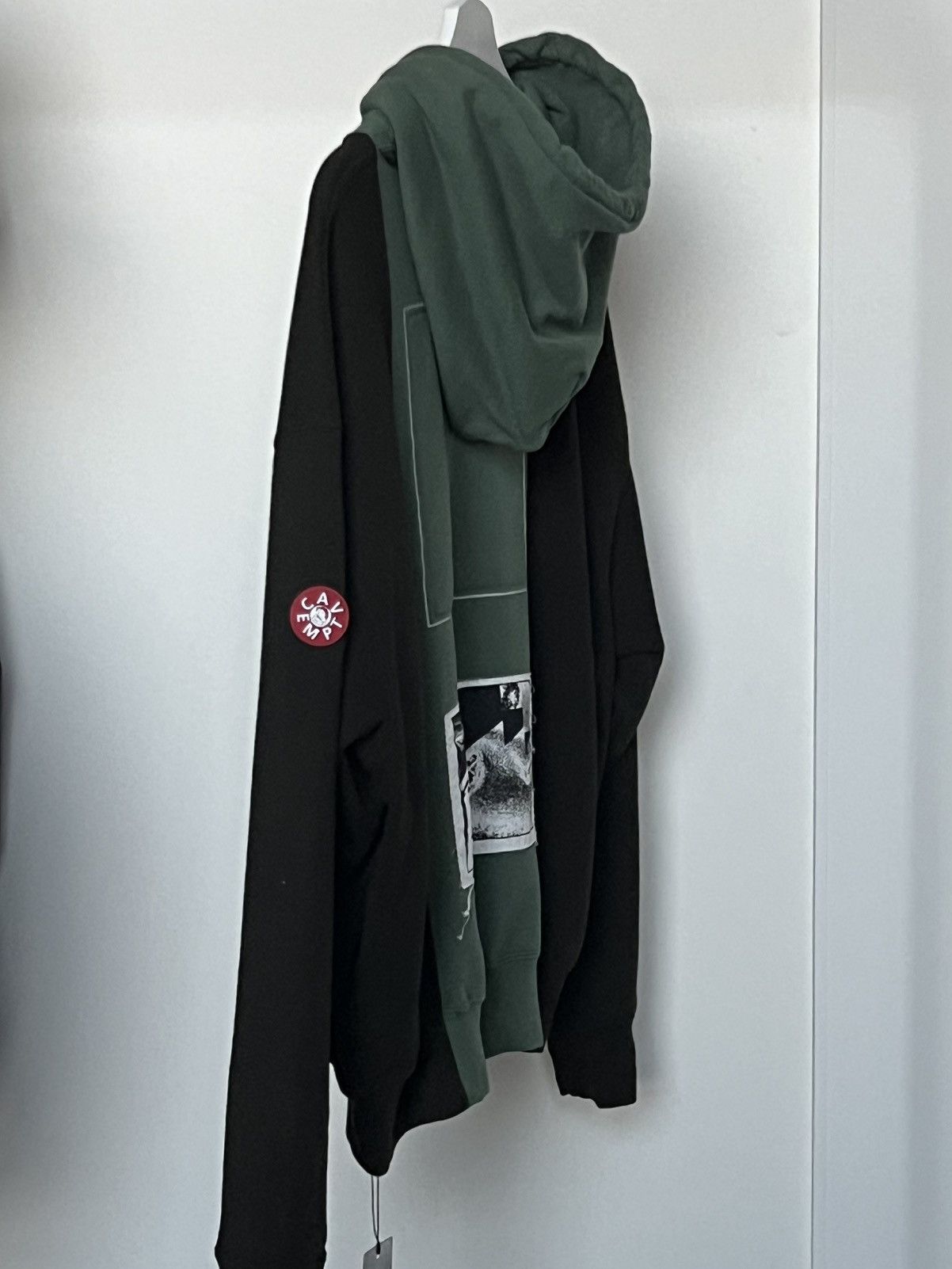 Cav Empt × Japanese Brand CAV EMPT 2024 Panelled Two Tone Hoodie Size US M / EU 48-50 / 2 - 3 Thumbnail