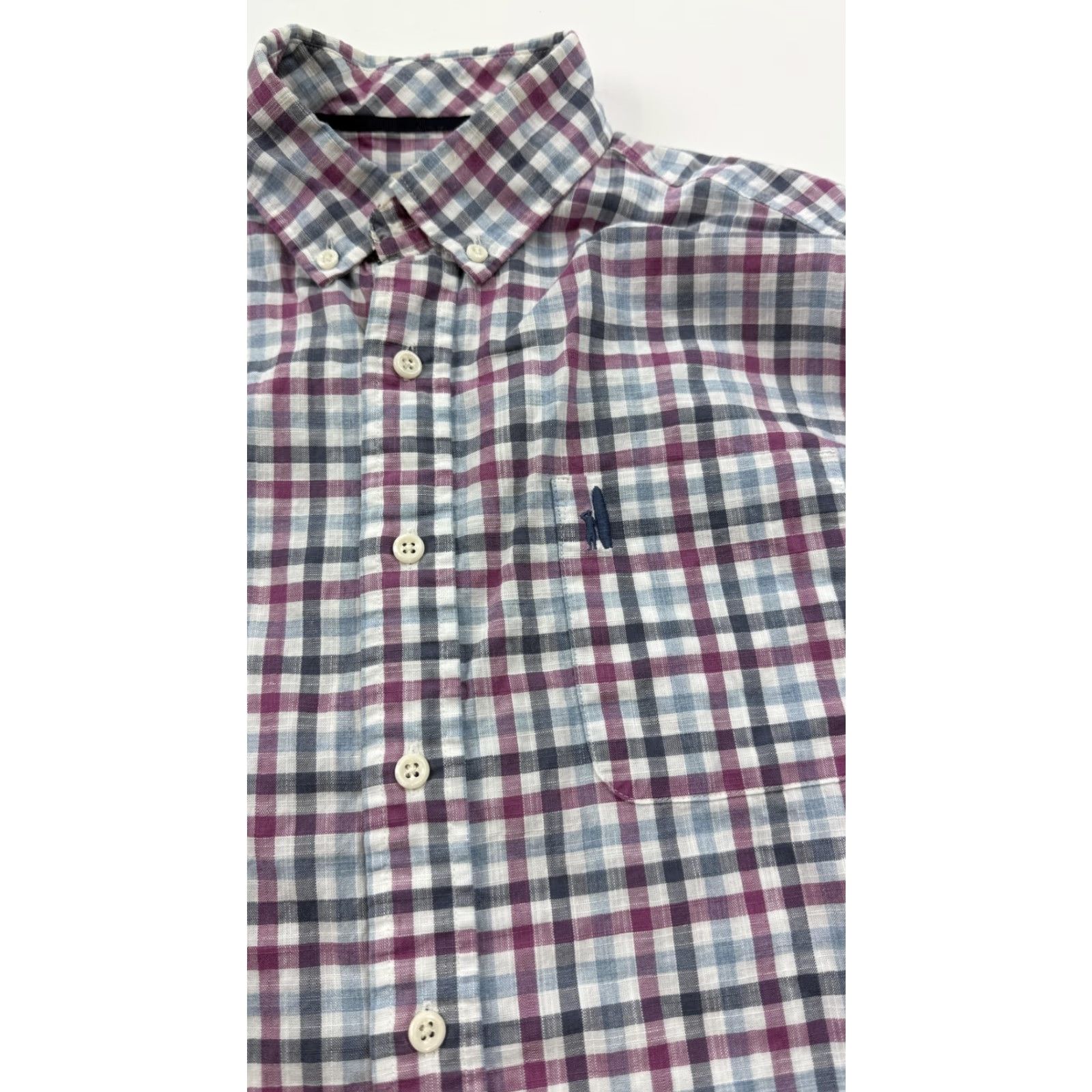 johnnie-O Johnnie-O Hangin Out Shirt Mens Medium Plaid Button Down Casual Size US M / EU 48-50 / 2 - 4 Thumbnail