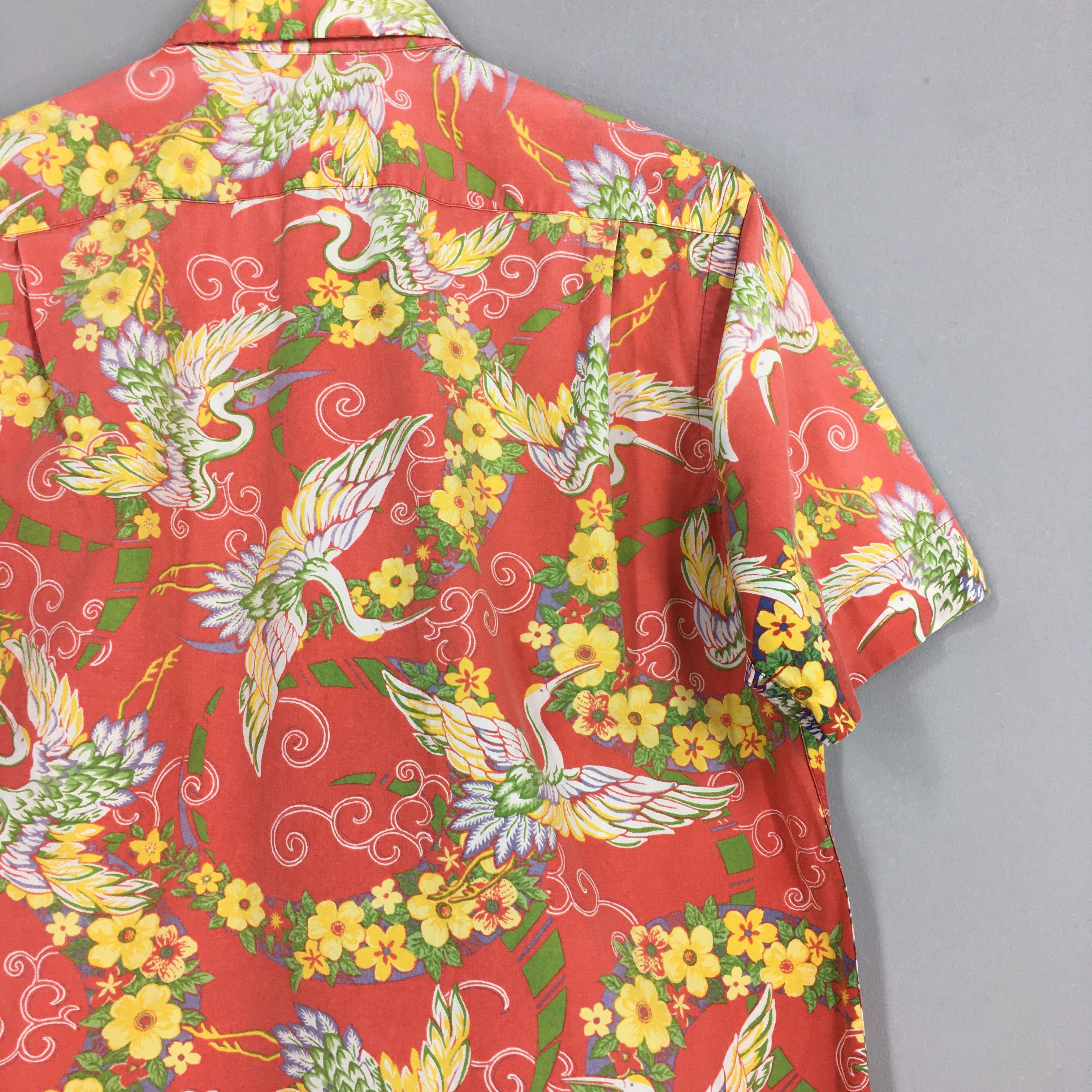 Polo Ralph Lauren Vintage Polo Ralph Lauren Floral Hawaiian Shirt Small Size US S / EU 44-46 / 1 - 8 Thumbnail